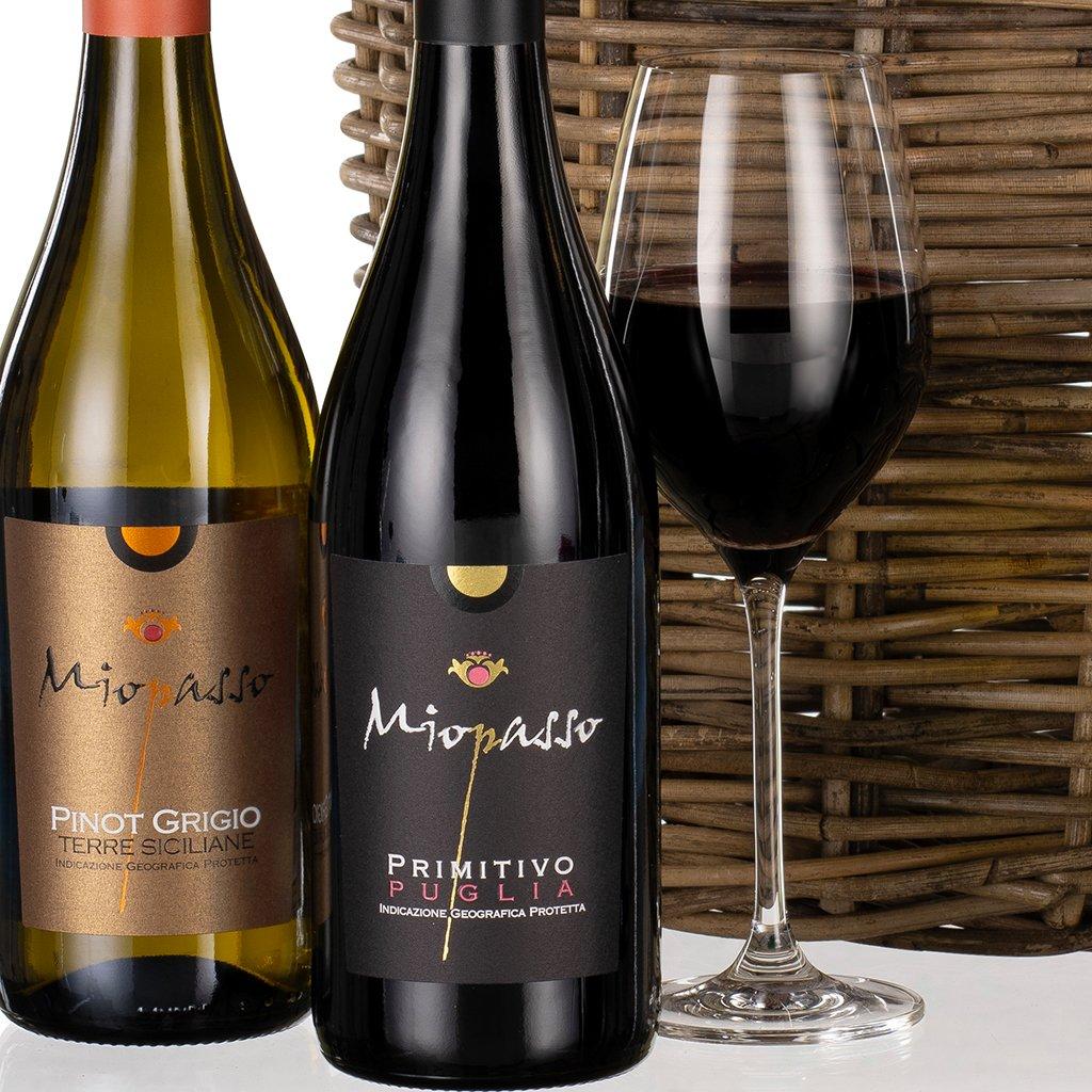 Multi - Virginia Hayward - Virgina Hayward Four Wines in Wicker - 2