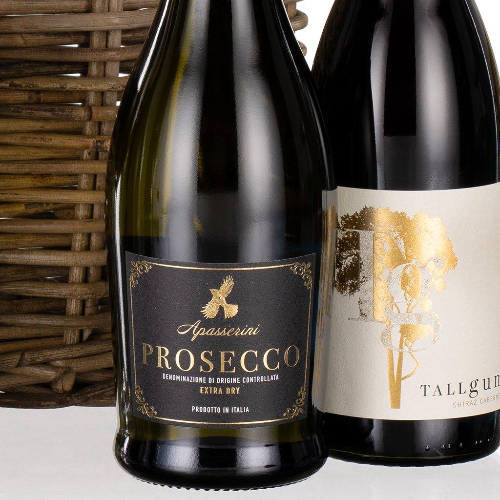 Multi - Virginia Hayward - Virgina Hayward Four Wines in Wicker - 3