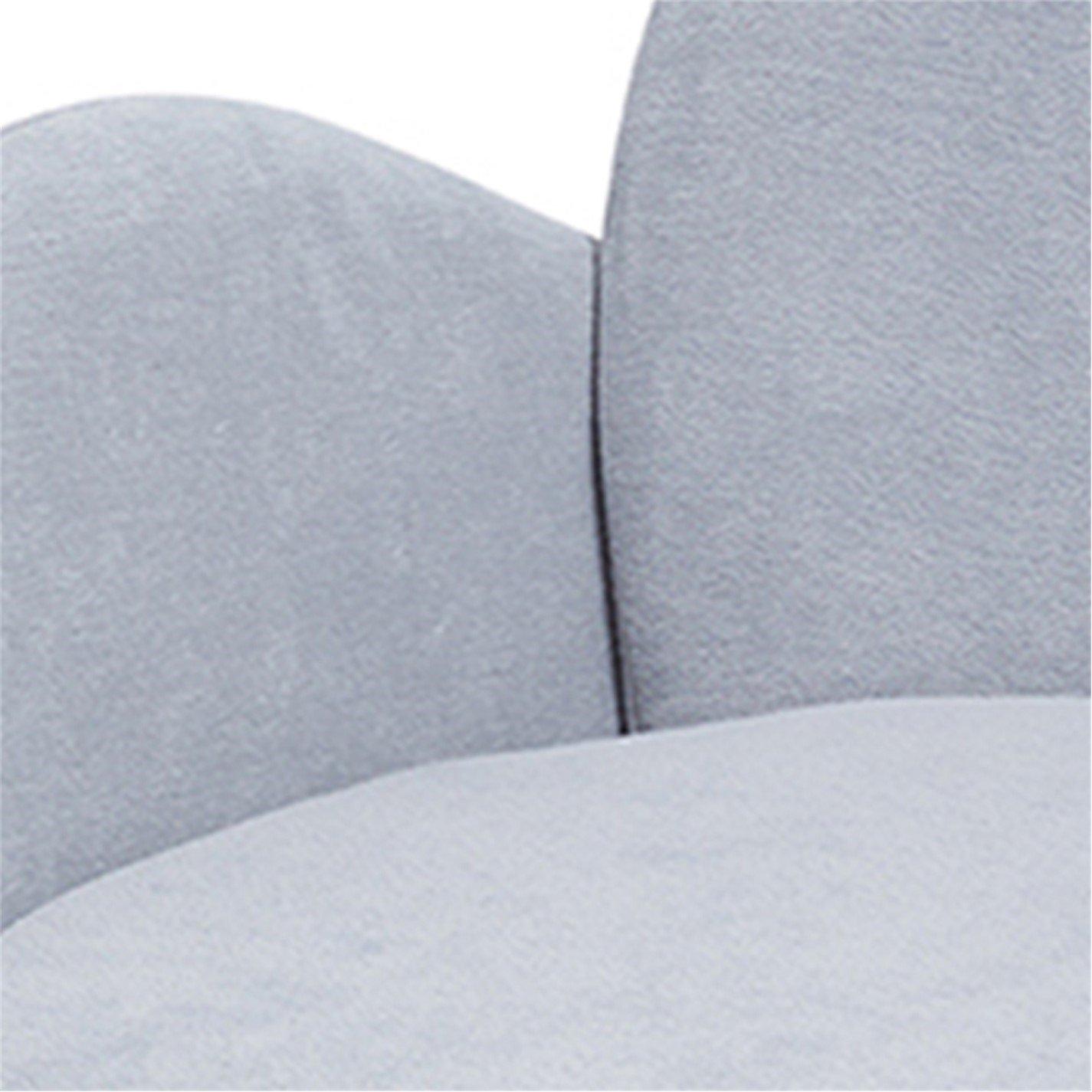 Grey - Kabinet UK - 2 Set Upholstered Dining Chairs with Armrest - 6