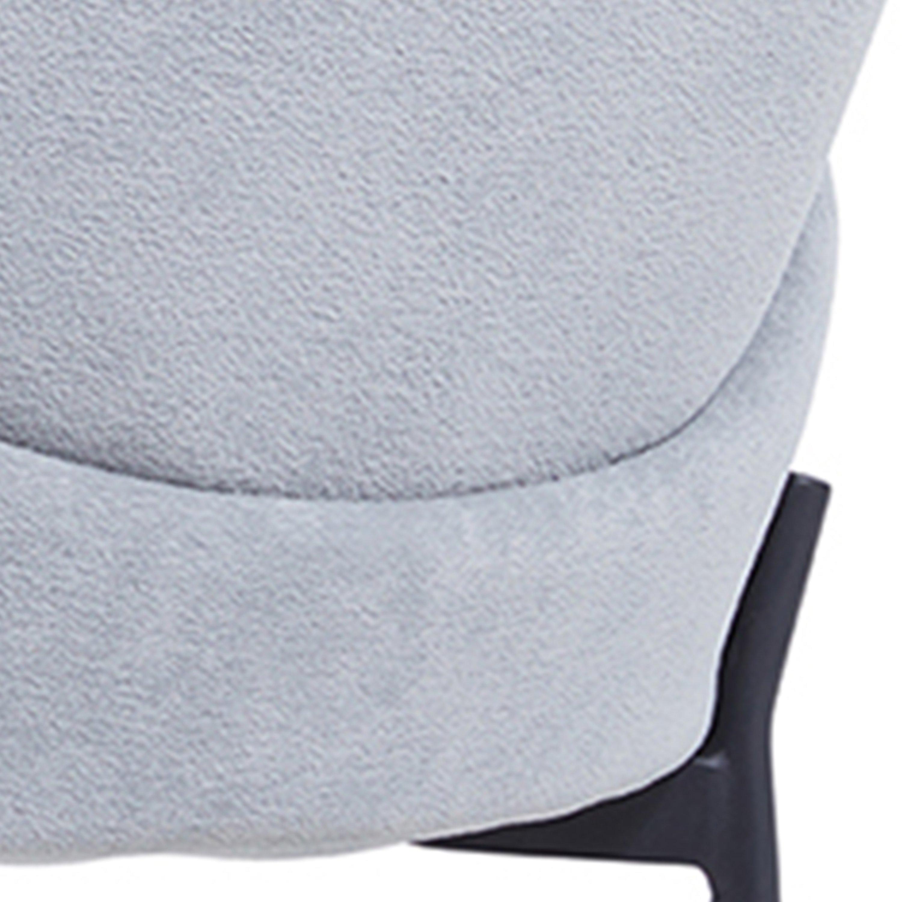 Grey - Kabinet UK - 2 Set Upholstered Dining Chairs with Armrest - 9