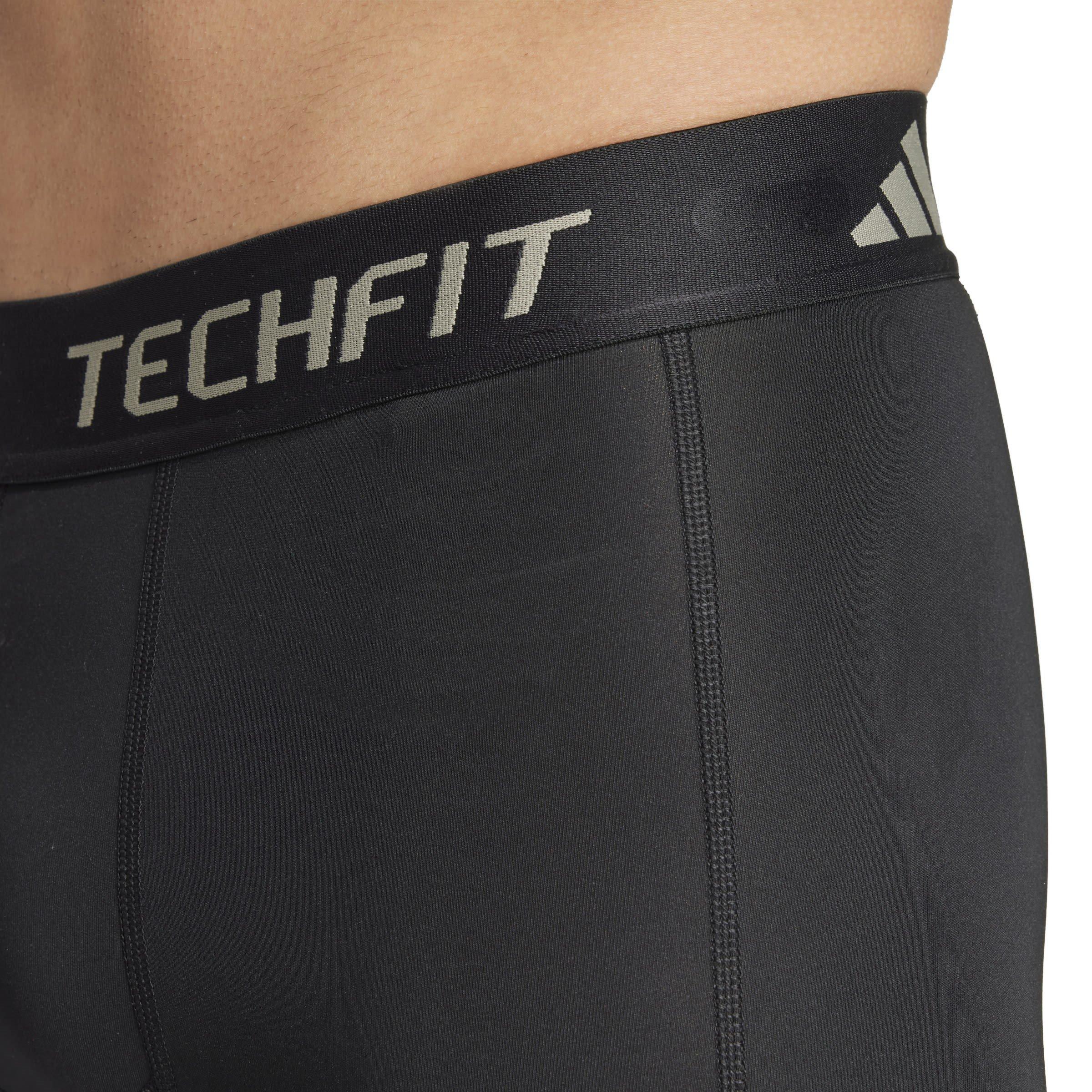 Black - adidas - TECHFIT Compression Training Short Tights Mens - 6