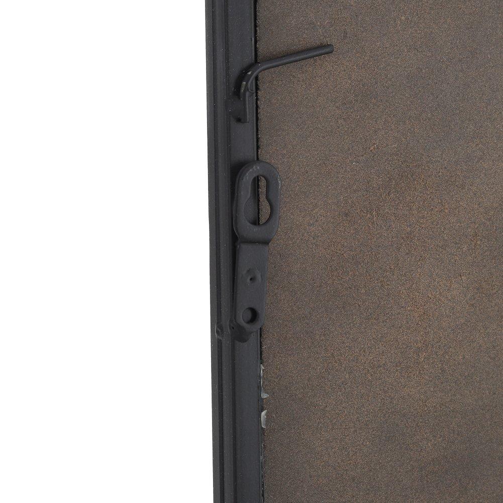Black - Kabinet UK - Window Wall Accent Metal Framed Mirror - 5