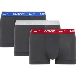 Nike 3 Pack Everyday Cotton Trunks Mens