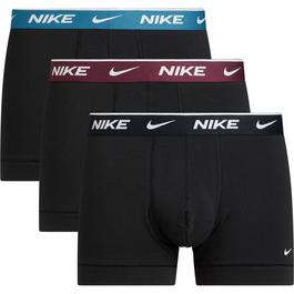 Nike 3 Pack Everyday Cotton Trunks Mens