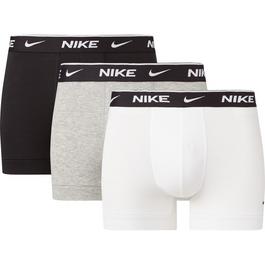 Nike 3 Pack Everyday Cotton Trunks Mens