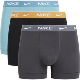 Nike 3 Pack Everyday Cotton Trunks Mens