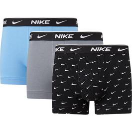 Nike 3 Pack Dri-FIT Essential Microfiber Trunks Mens