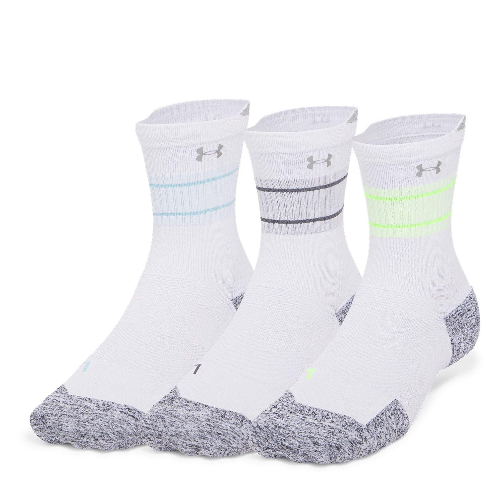 Under Armour Armour Ua Ad Run Cushion 3pk Crew Sock Mens