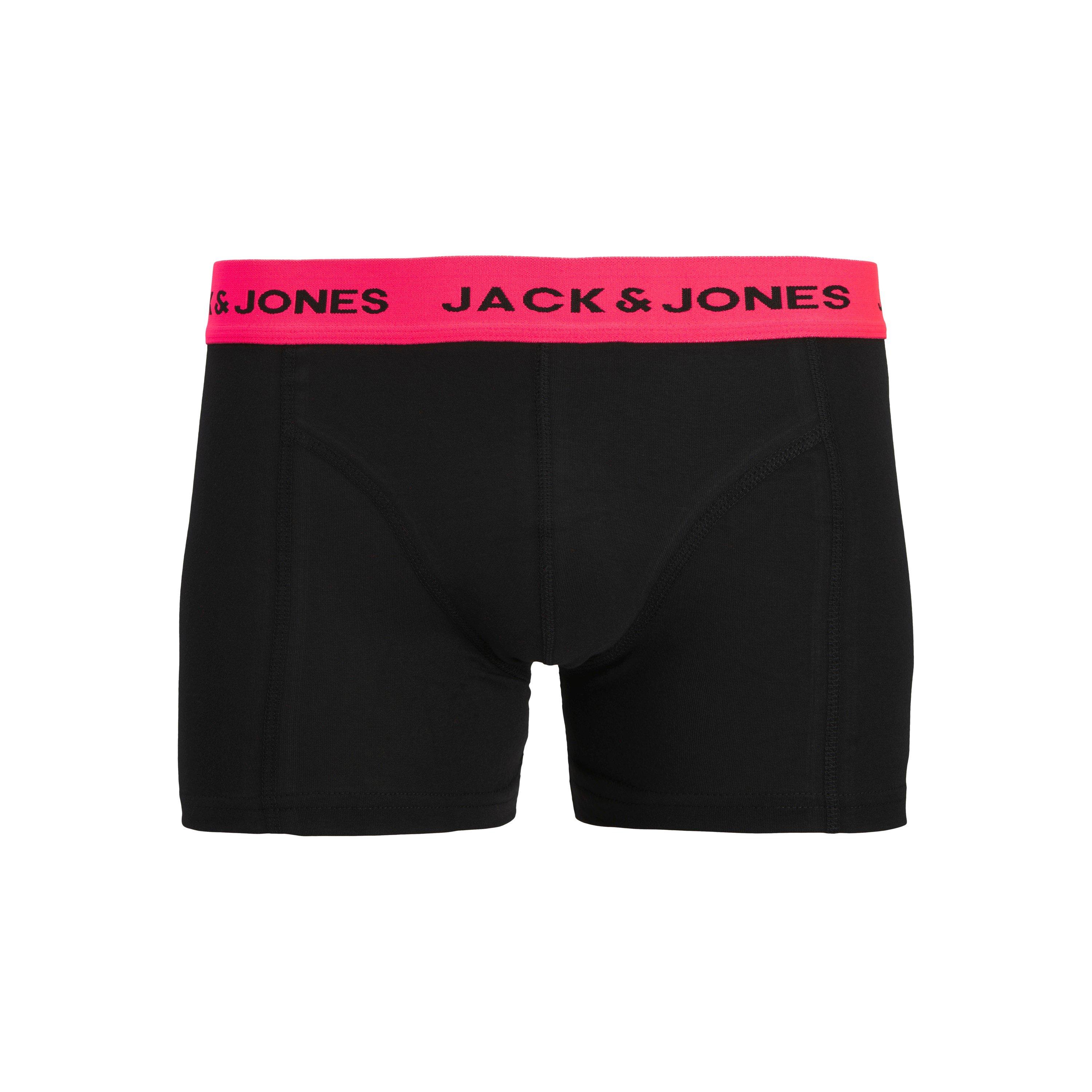 Black - Jack and Jones - Waistband Trunk Underwear - 3