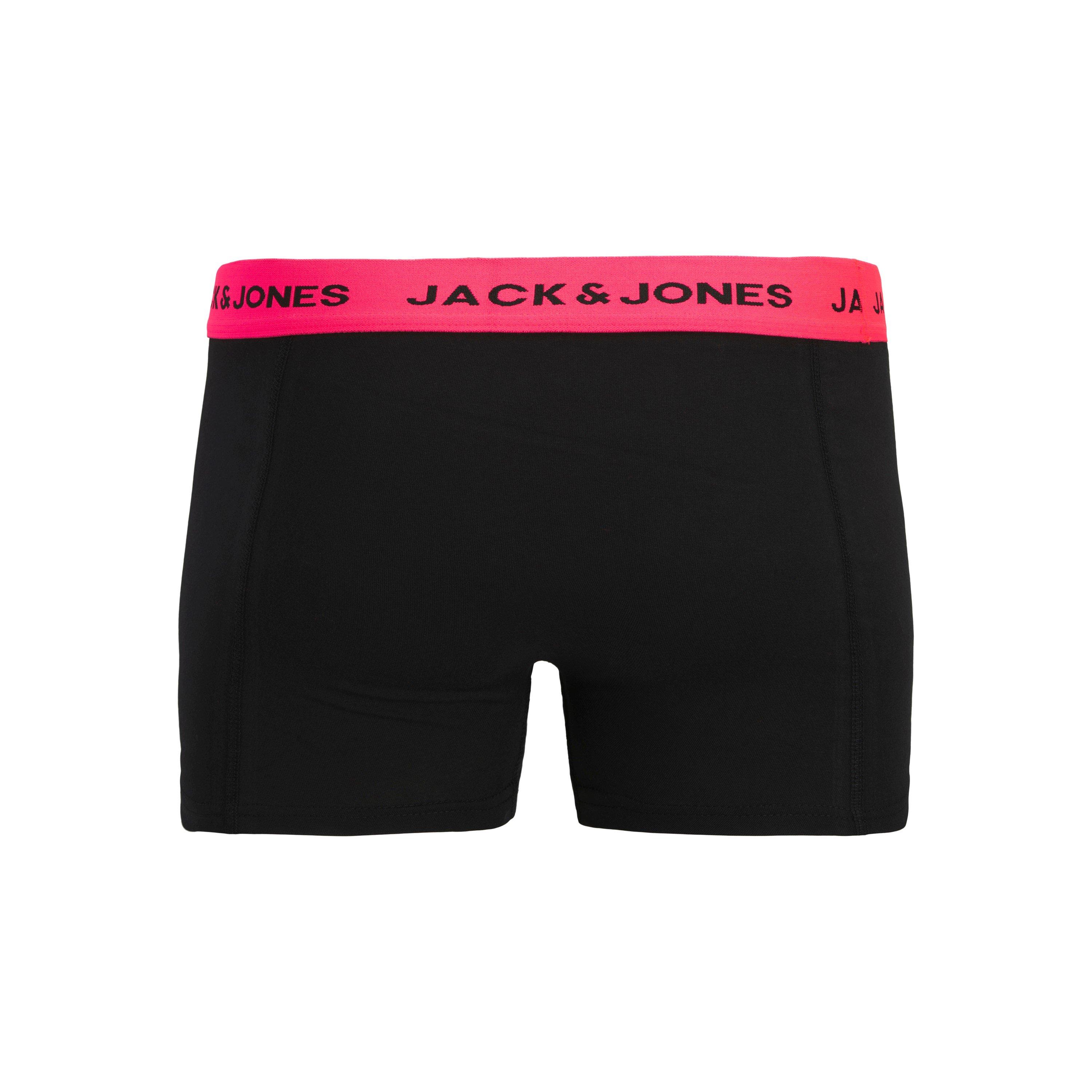 Black - Jack and Jones - Waistband Trunk Underwear - 4