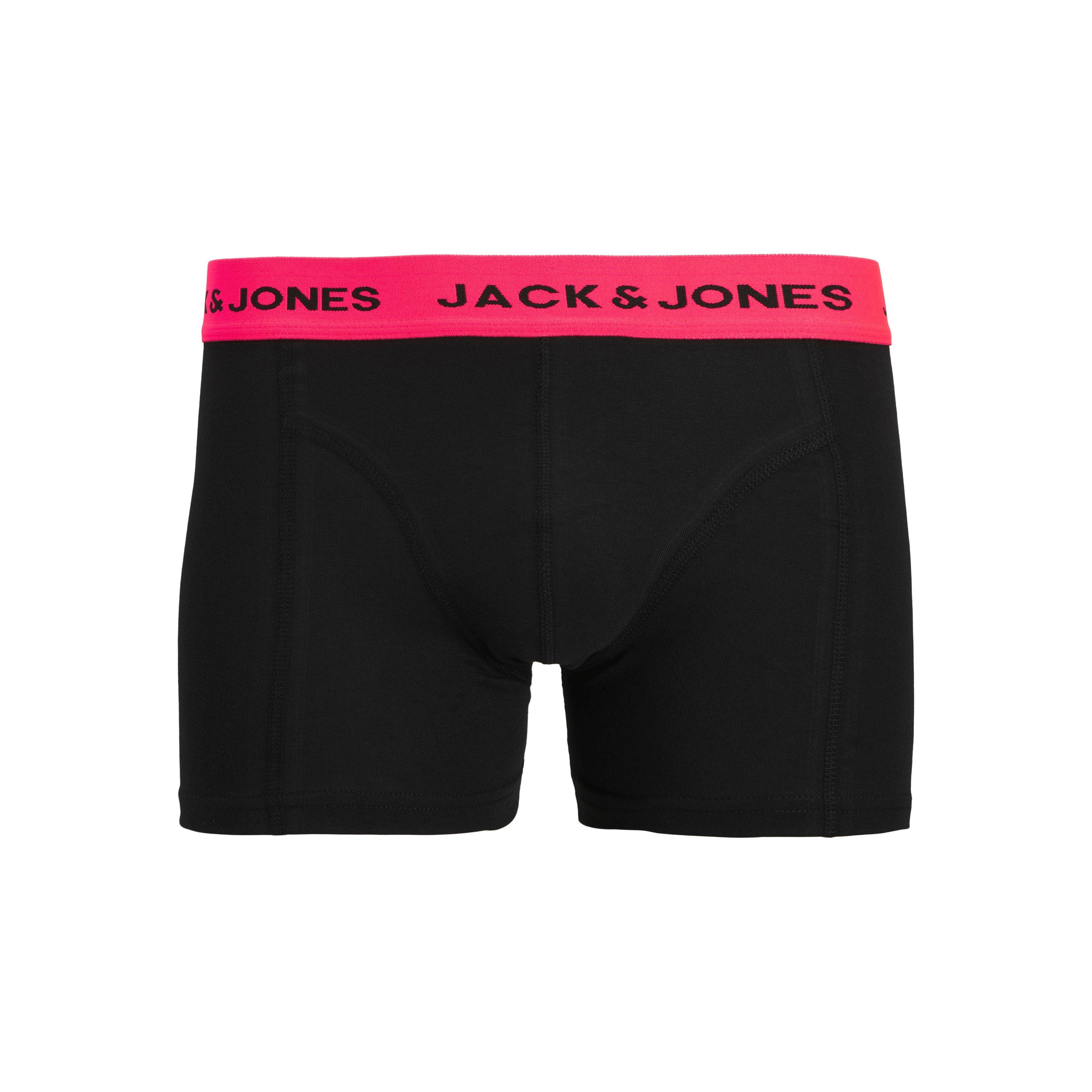 Black - Jack and Jones - Waistband Trunk Underwear - 5