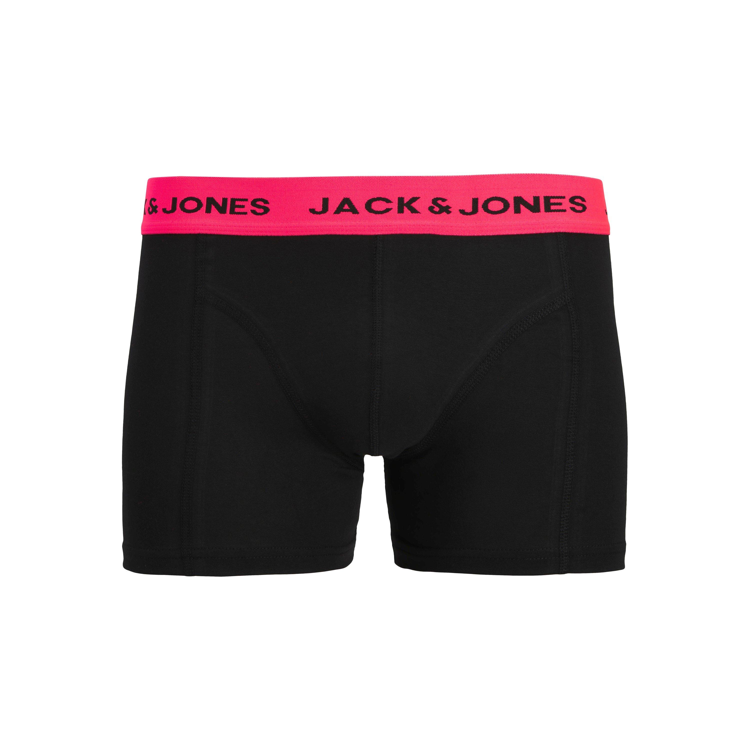 Black - Jack and Jones - Waistband Trunk Underwear - 6