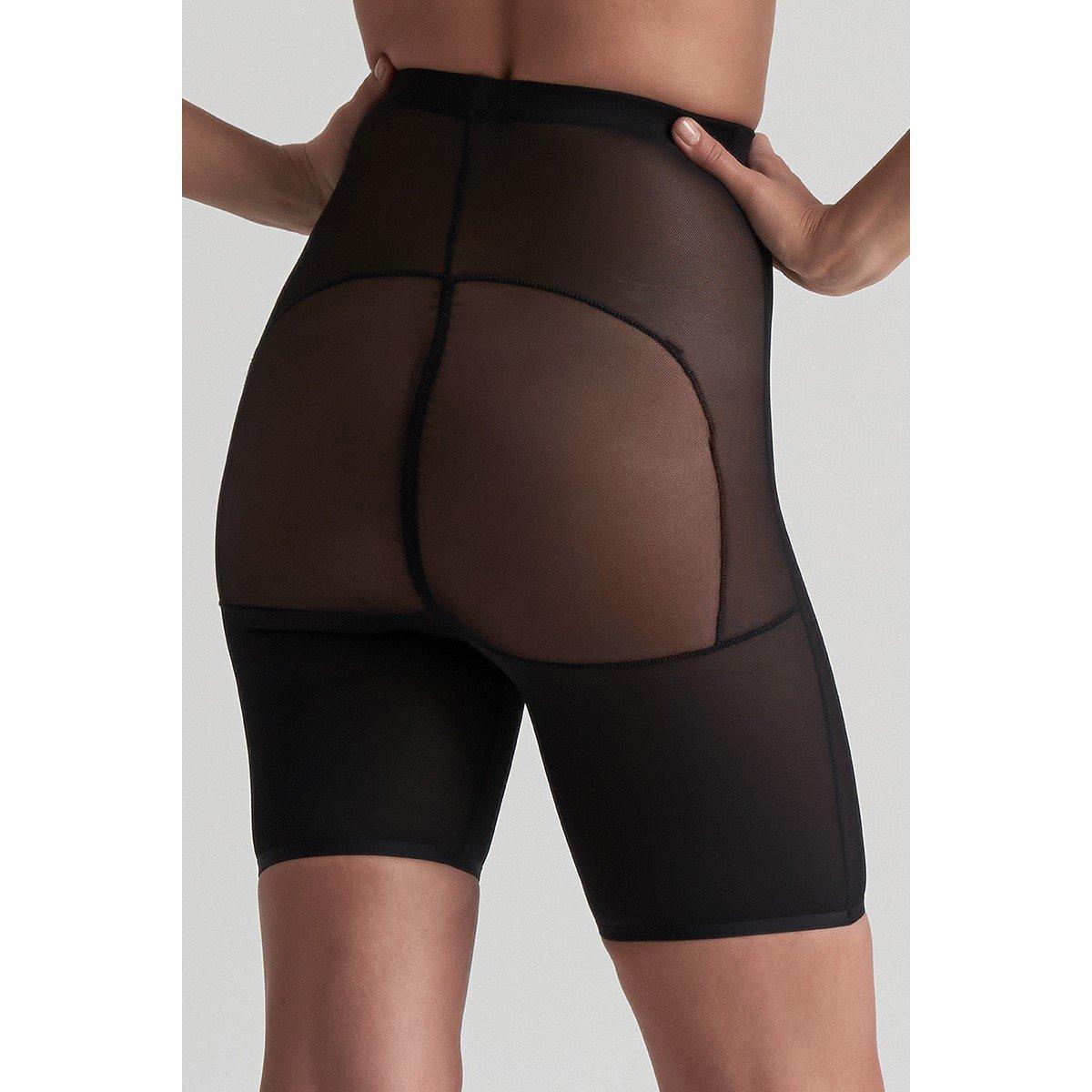Black - Bye Bra - Women's Heavyweight Control Shorts - 4