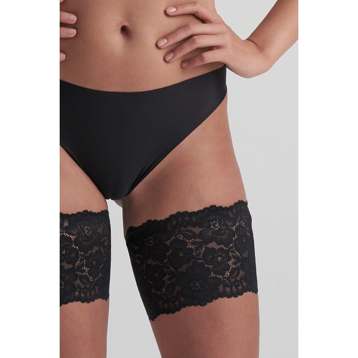 Black - Bye Bra - Bye Bra Lce Thgh Bnd Ld99 - 2