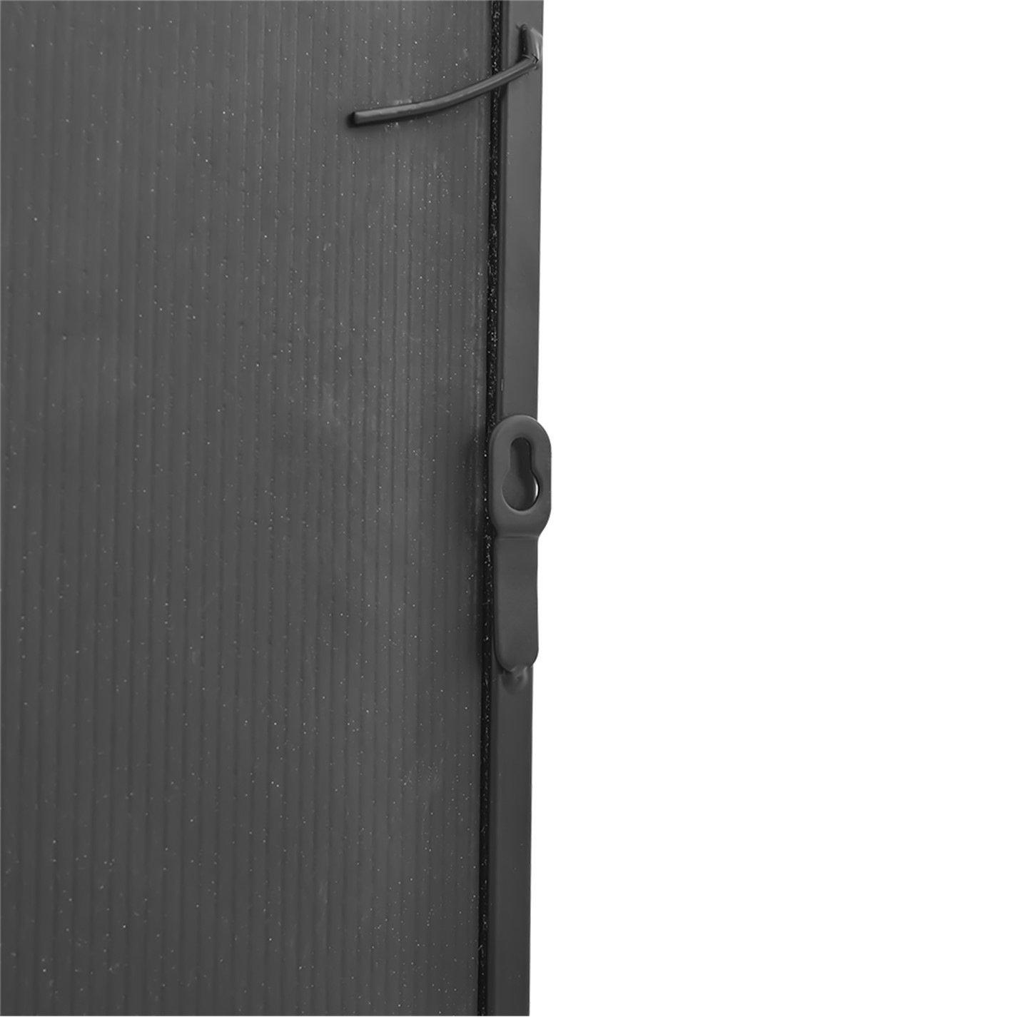 Black - Kabinet UK - Industrial 96cm Window Arch Decor Wall Mirror - 6