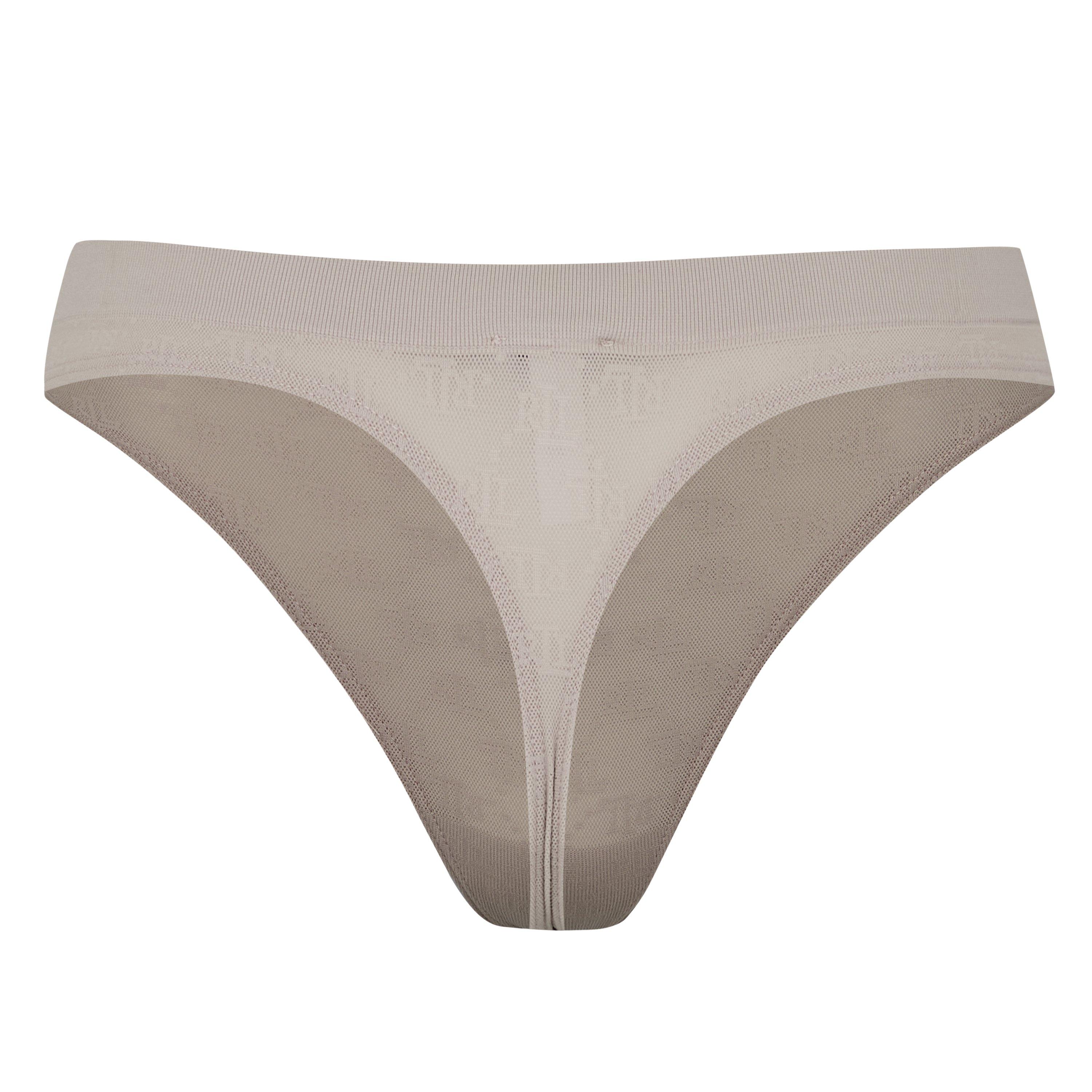 Light Truffle - Lauren by Ralph Lauren - Mesh Thong - 2