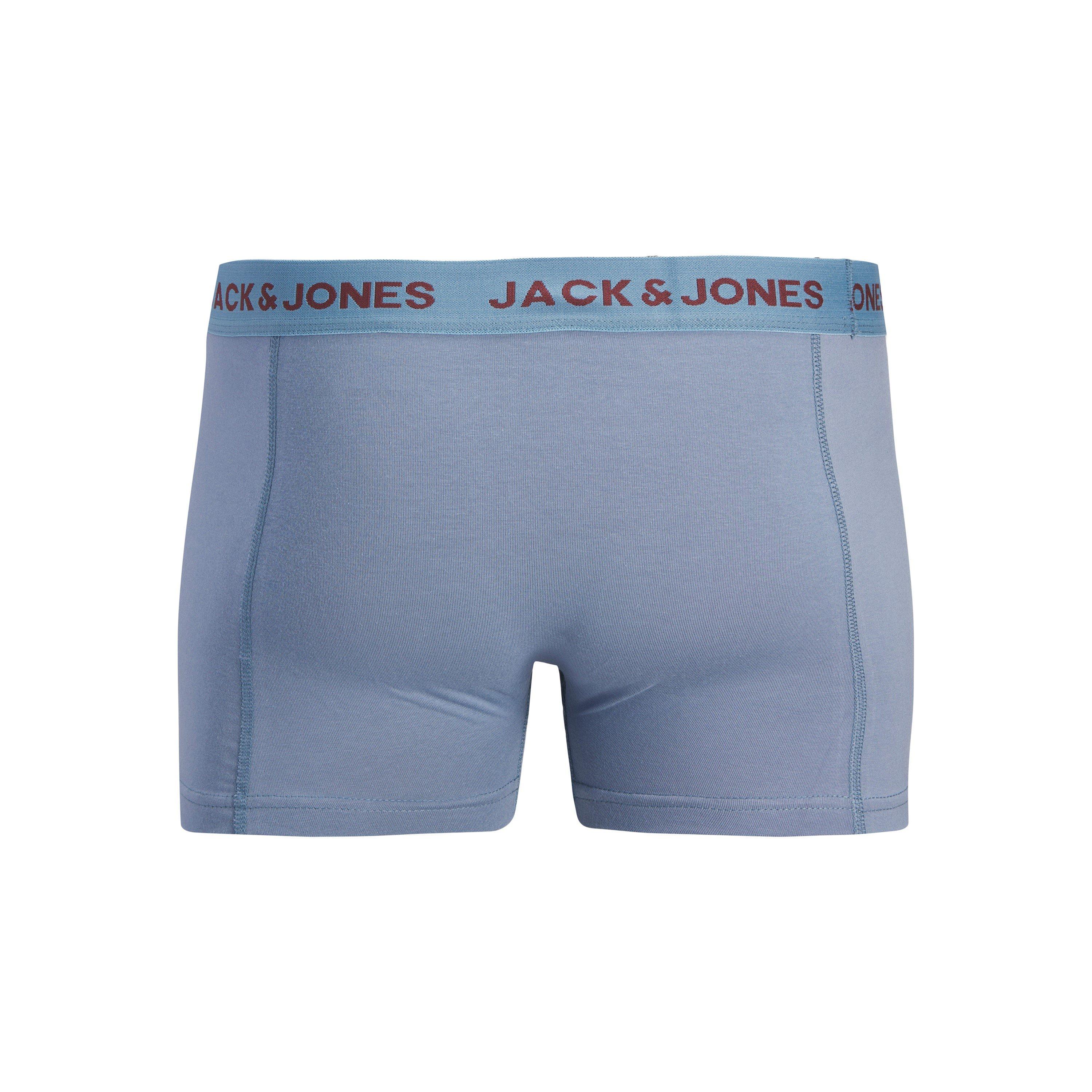 Blue Depths - Jack and Jones - Logo Pack Trunk Underwear - 5