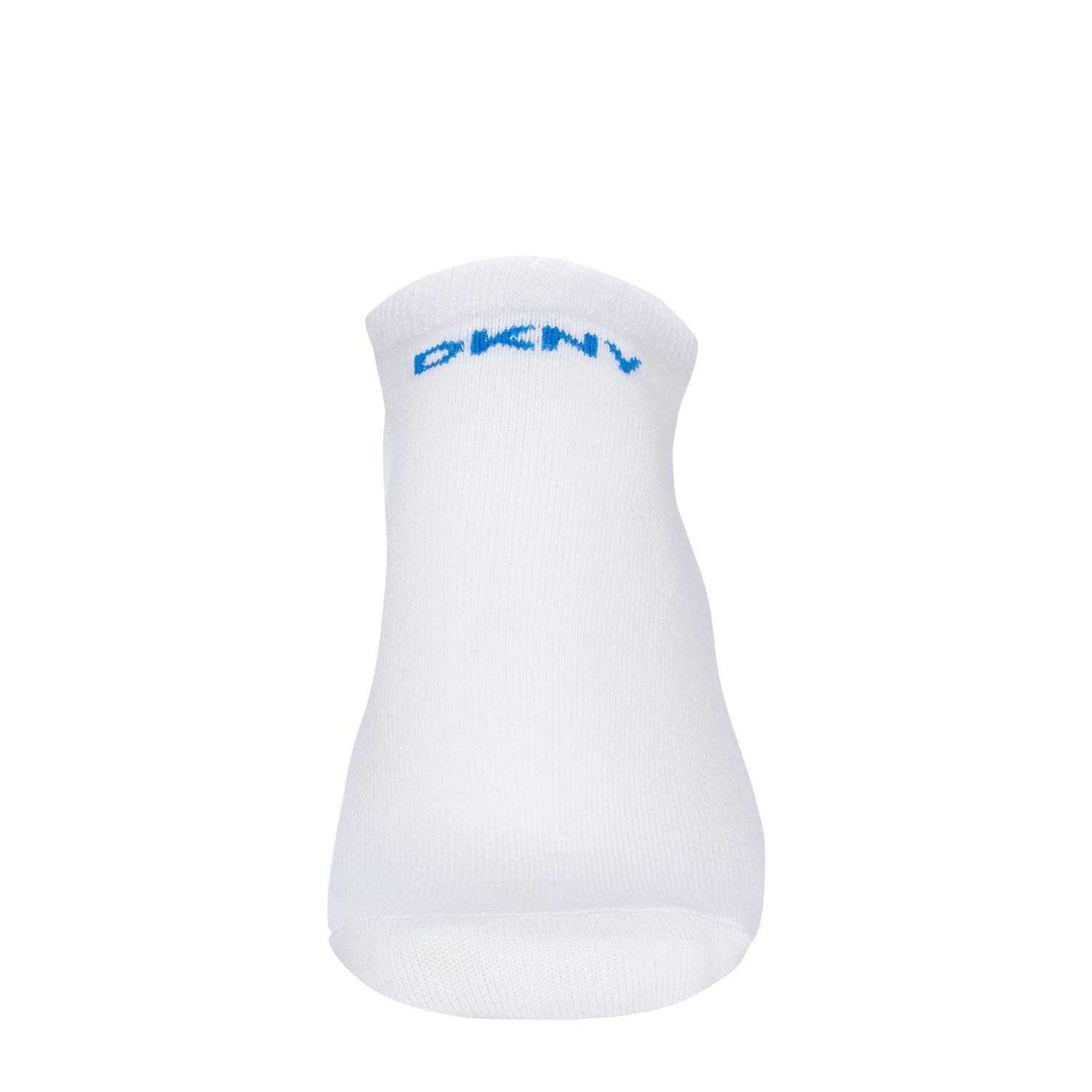 Hvid - DKNY - DKNY 6 pack Mens Trainer Liner Broadway - 3