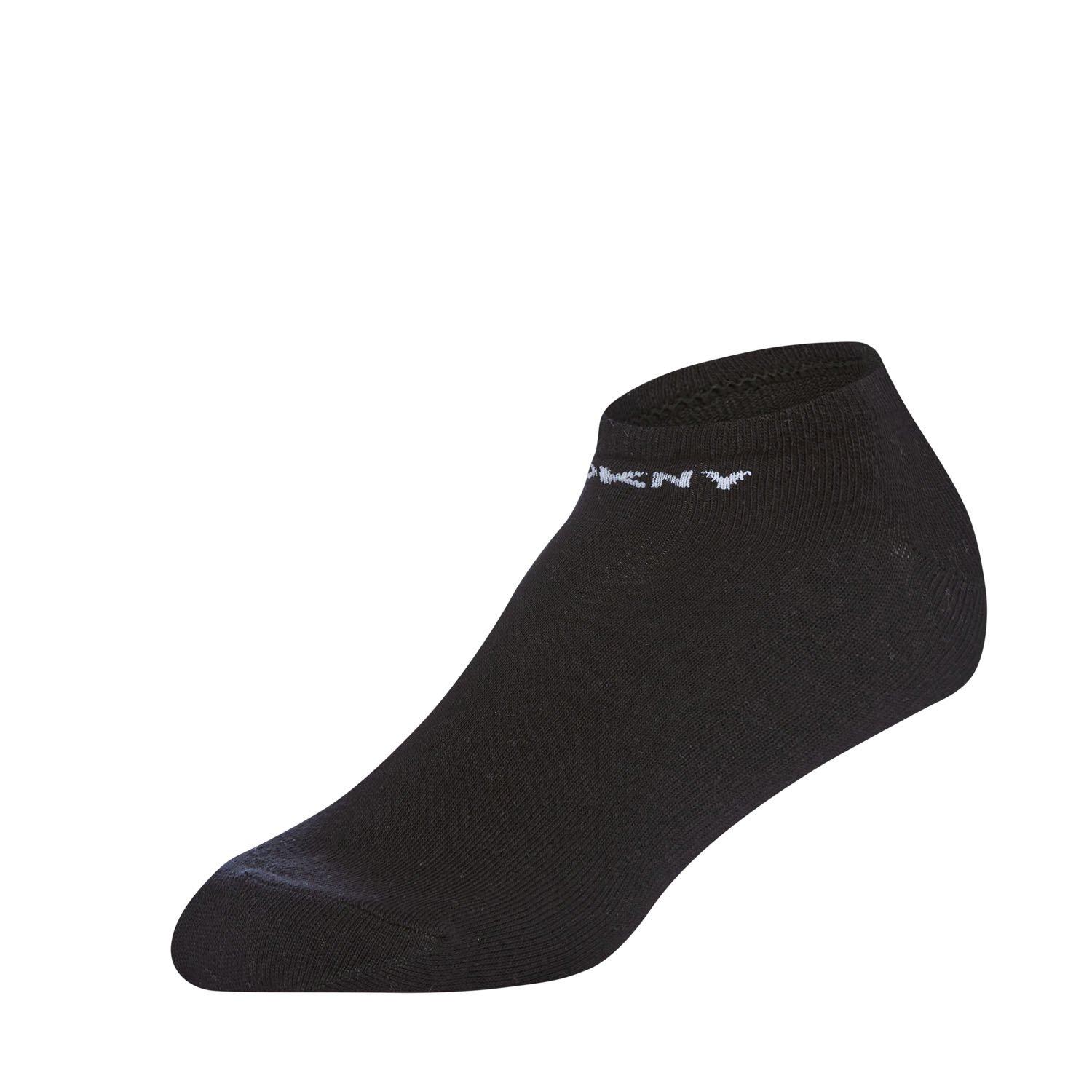 Blk/Gr/Wh/Bl/Kh - DKNY - 6 pack Mens Trainer Liner Broadway - 8