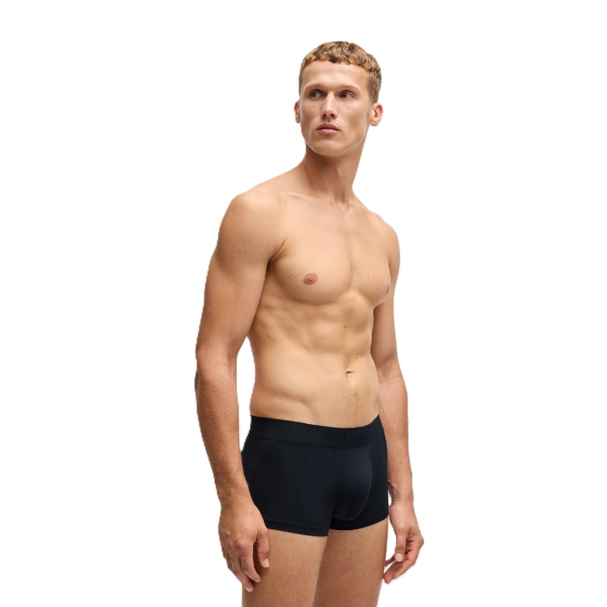 Boss Men's Trunk Energy Boxers - Dark Blue