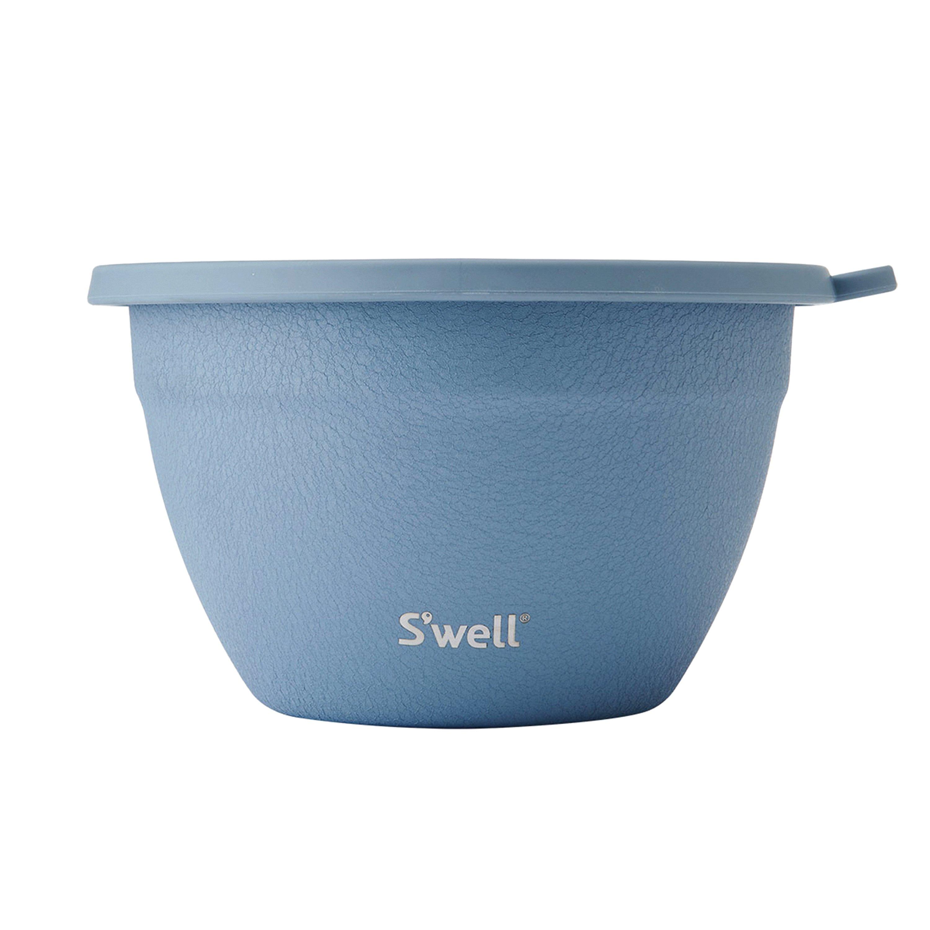 S'well Swell Desert Sky Salad Bowl Kit 1.9l In Blue