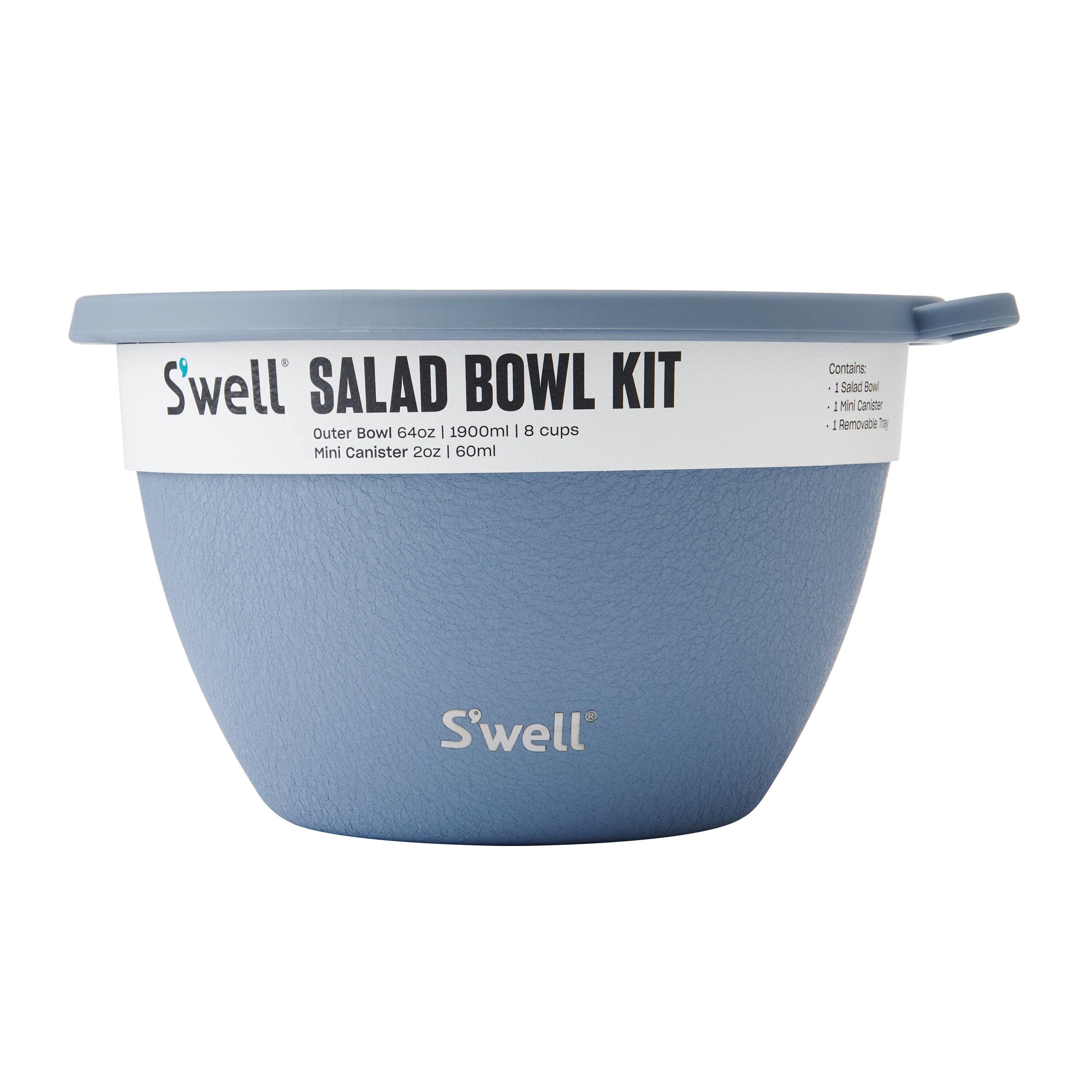 Blue - Swell - Swell Desert Sky Salad Bowl Kit 1.9L - 5