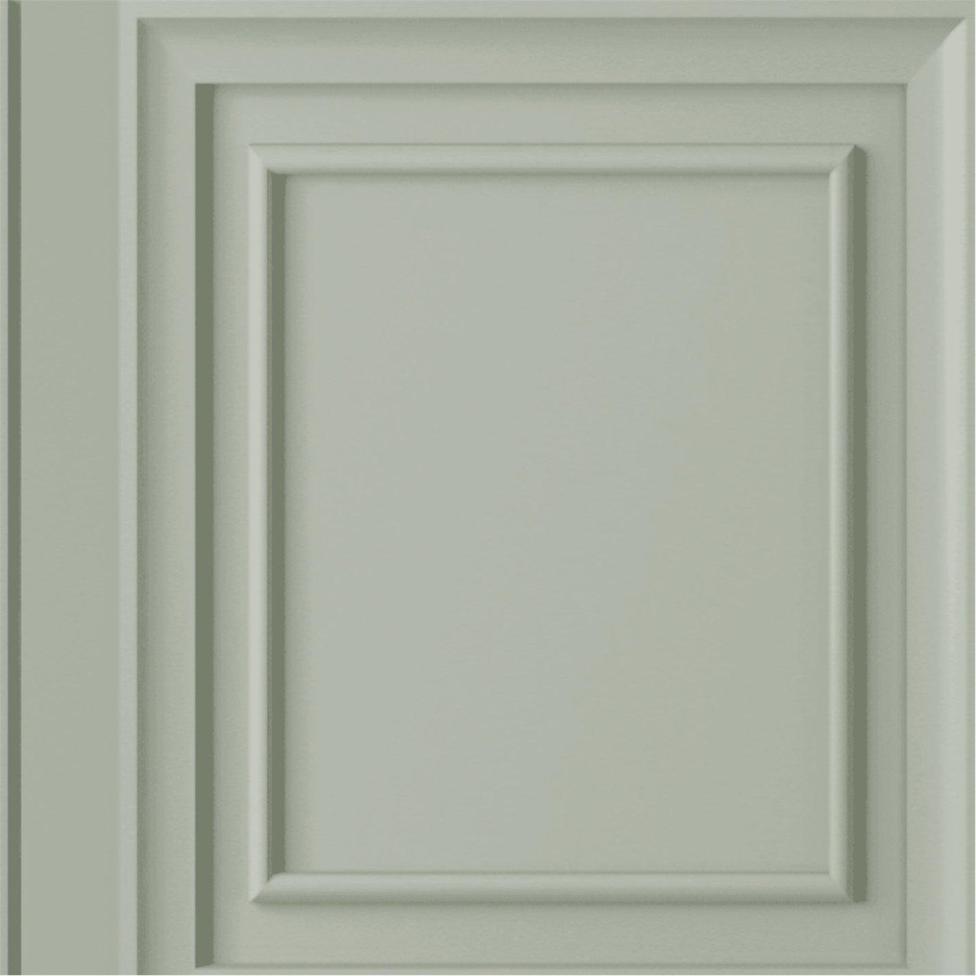 Green - Laura Ashley - Redbrook Wood Panel Sage Wallpaper - 2