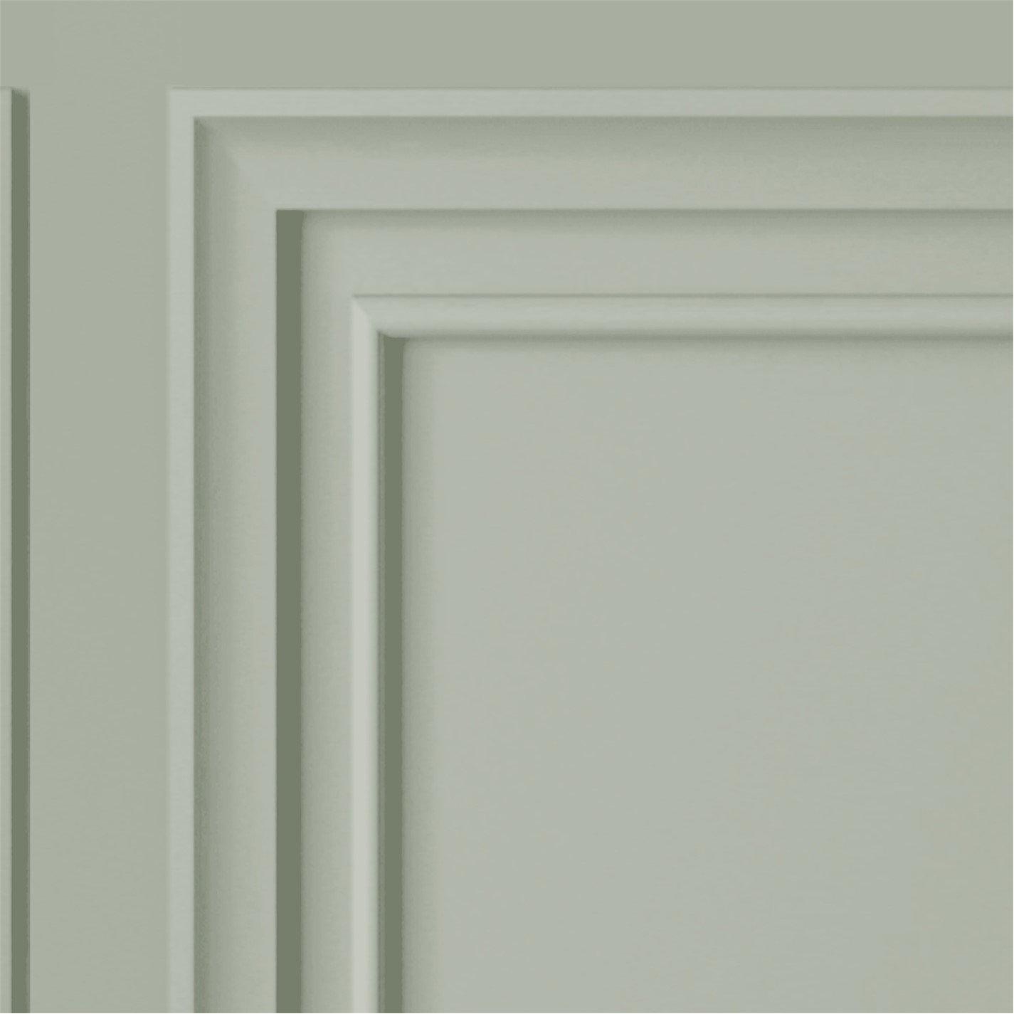 Green - Laura Ashley - Redbrook Wood Panel Sage Wallpaper - 4