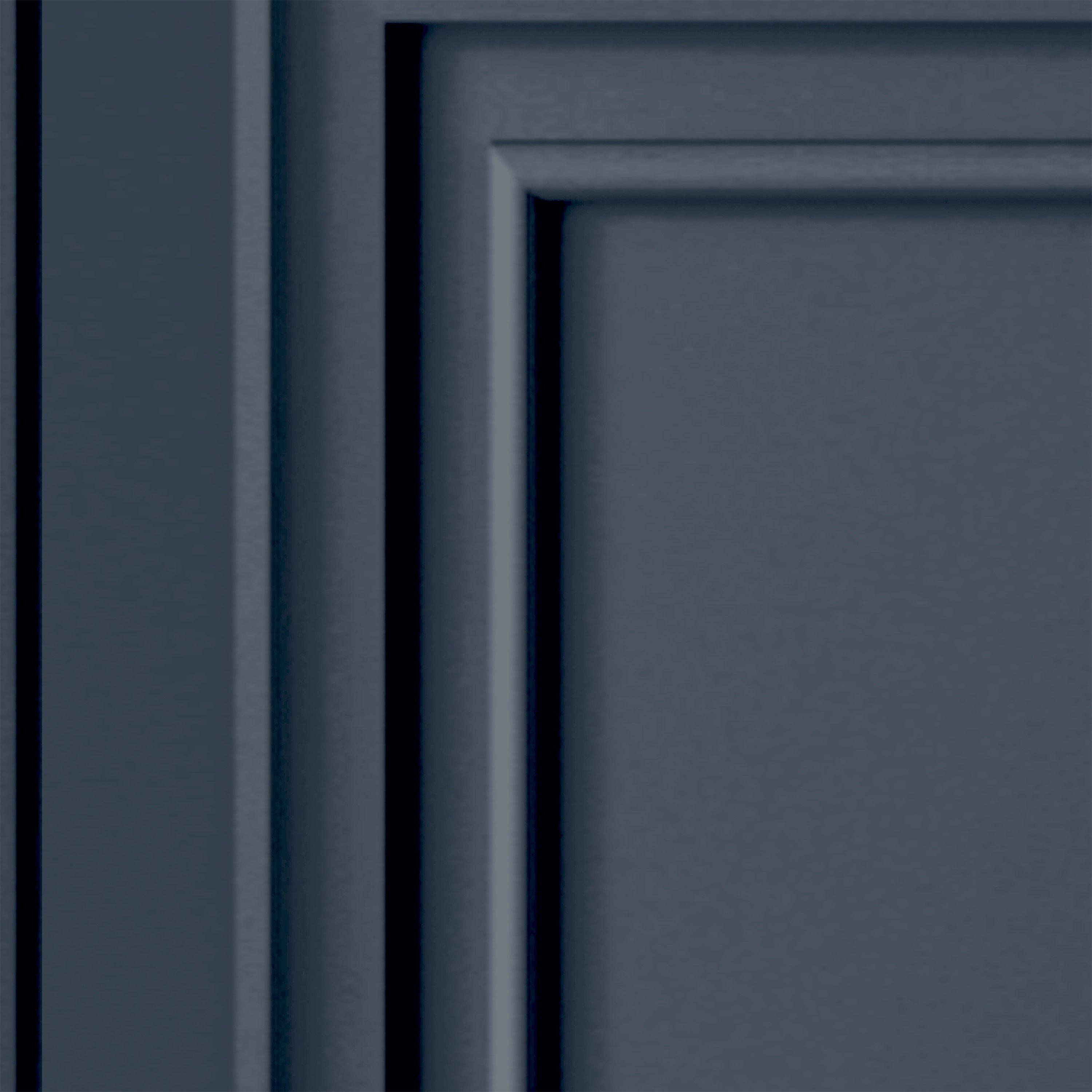 Grey - Laura Ashley - Redbrook Wood Panel Dark Seaspray Wallpaper - 5