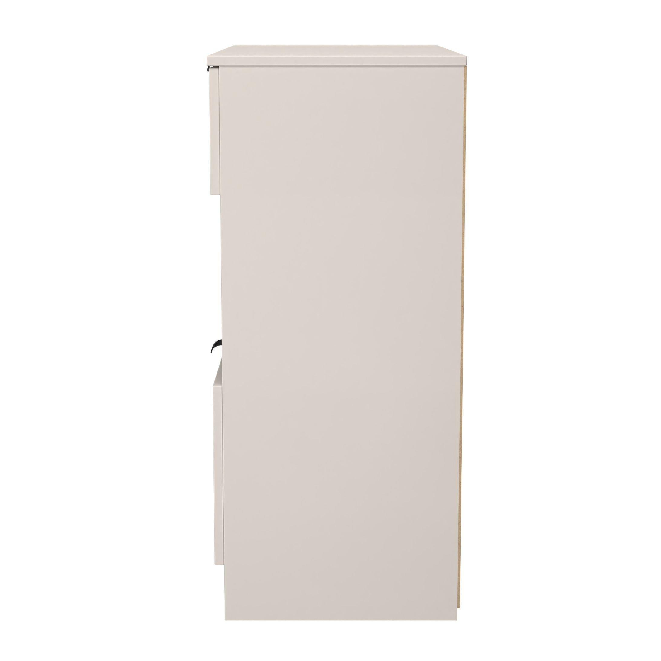 Kashmir Matt - Welcome Furniture - Solomon 2 Drawer Open Shelf Deep Chest - 2