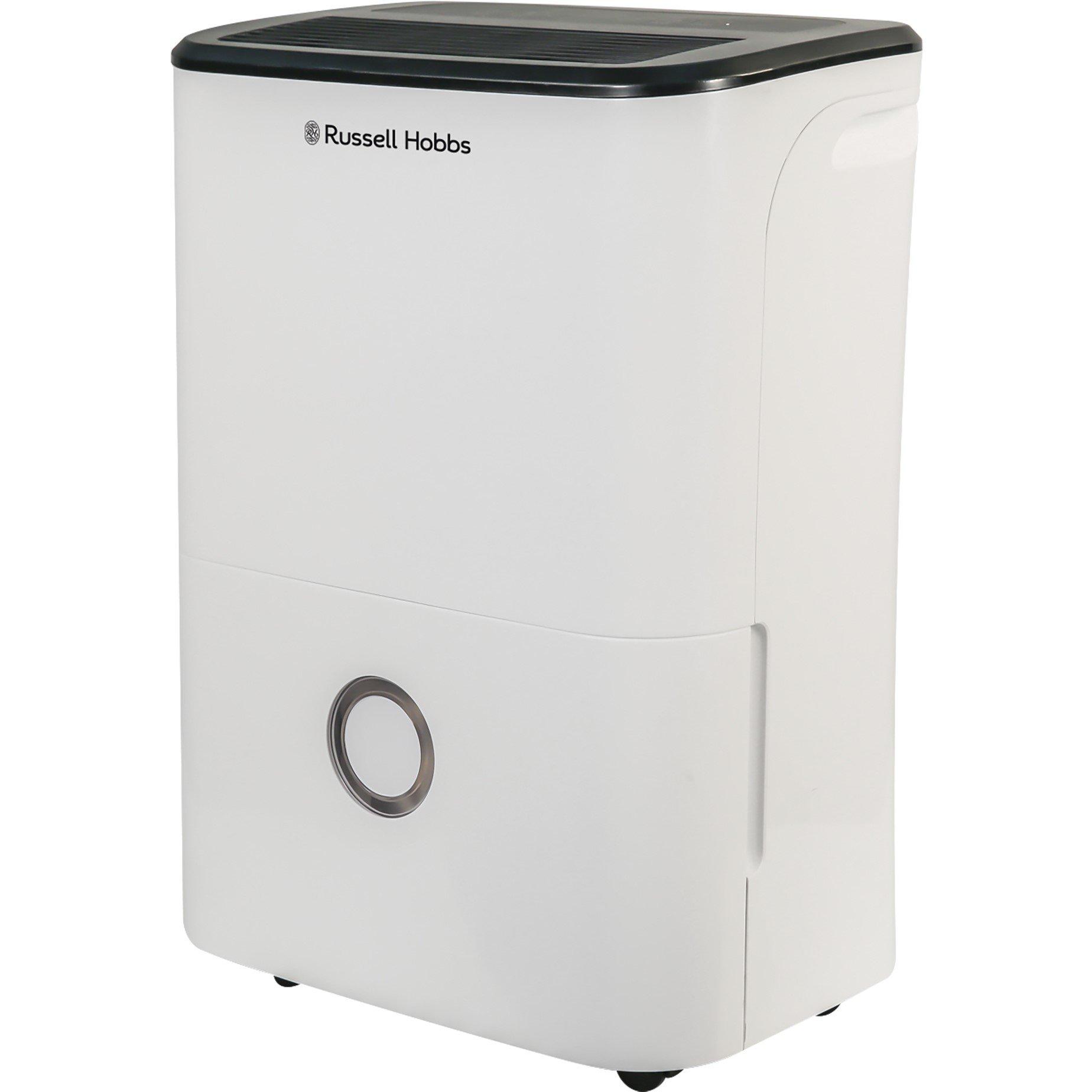 White - Russell Hobbs - Russell Hobbs RHDH2002 20L Dehumidifier - 7