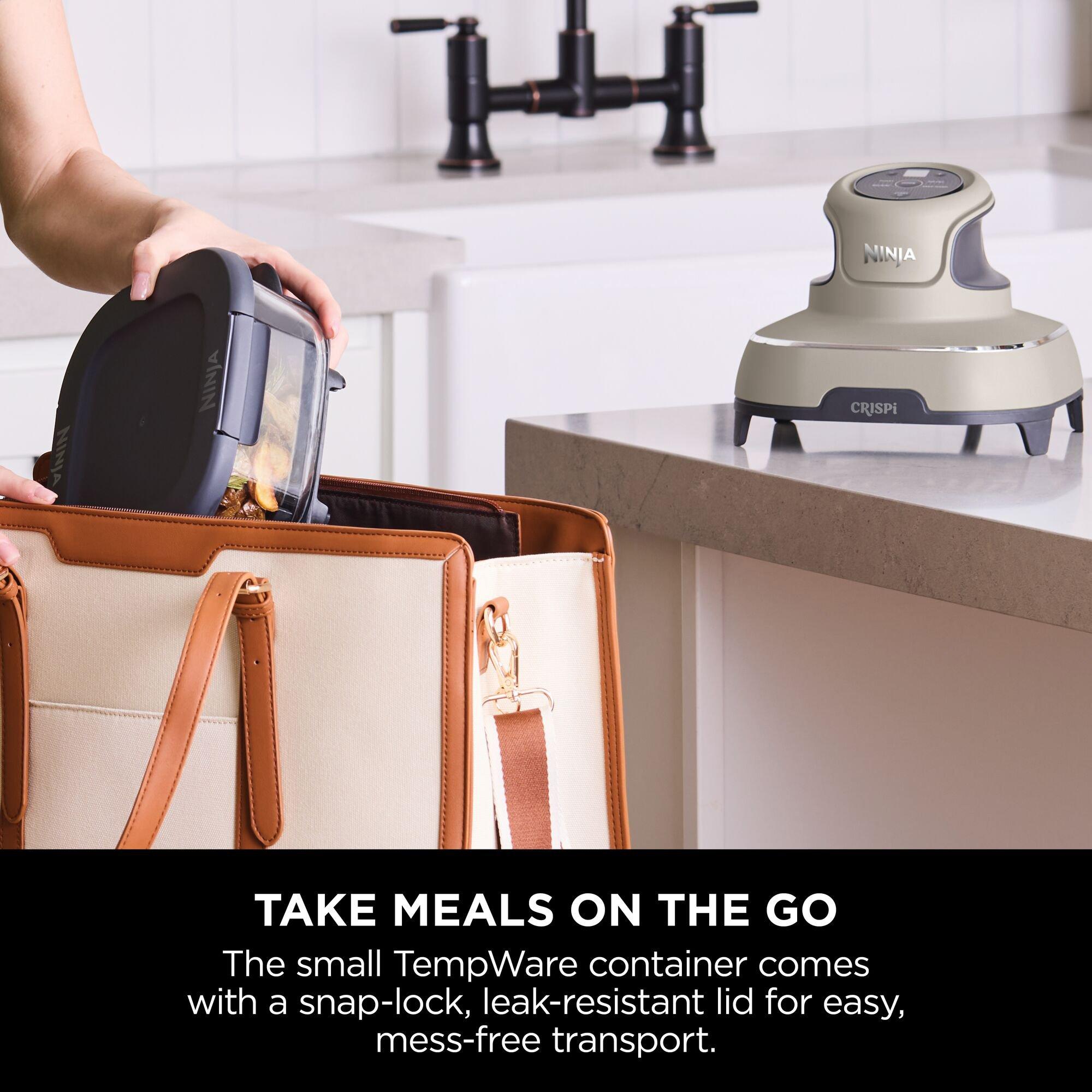 Stone - Ninja - CRISPi 4-in-1 Portable Air Fryer -Stone  FN101UKST - 5