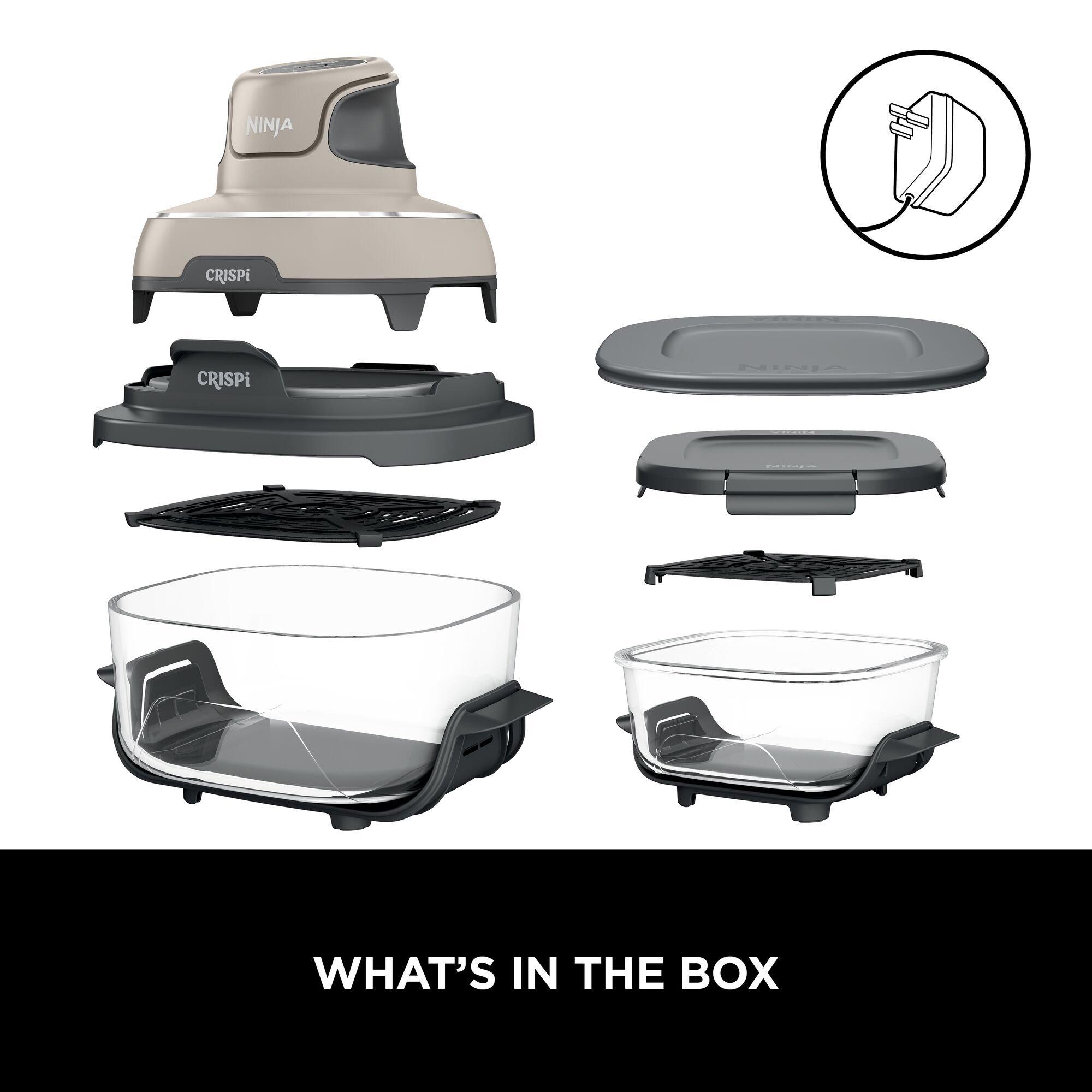 Stone - Ninja - CRISPi 4-in-1 Portable Air Fryer -Stone  FN101UKST - 6