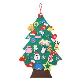 LIFE IDEAS DIY Felt Tree with Detachable Ornaments