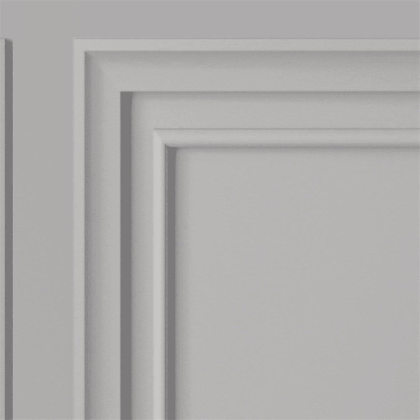 Blue - Laura Ashley - Redbrook Wood Panel Pale Steel Wallpaper - 3