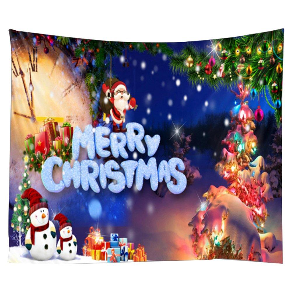 Multi - LIFE IDEAS - Christmas Theme Wall Tapestry - 3