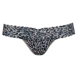 Hanky Panky Leopard Print Low Rise Thong