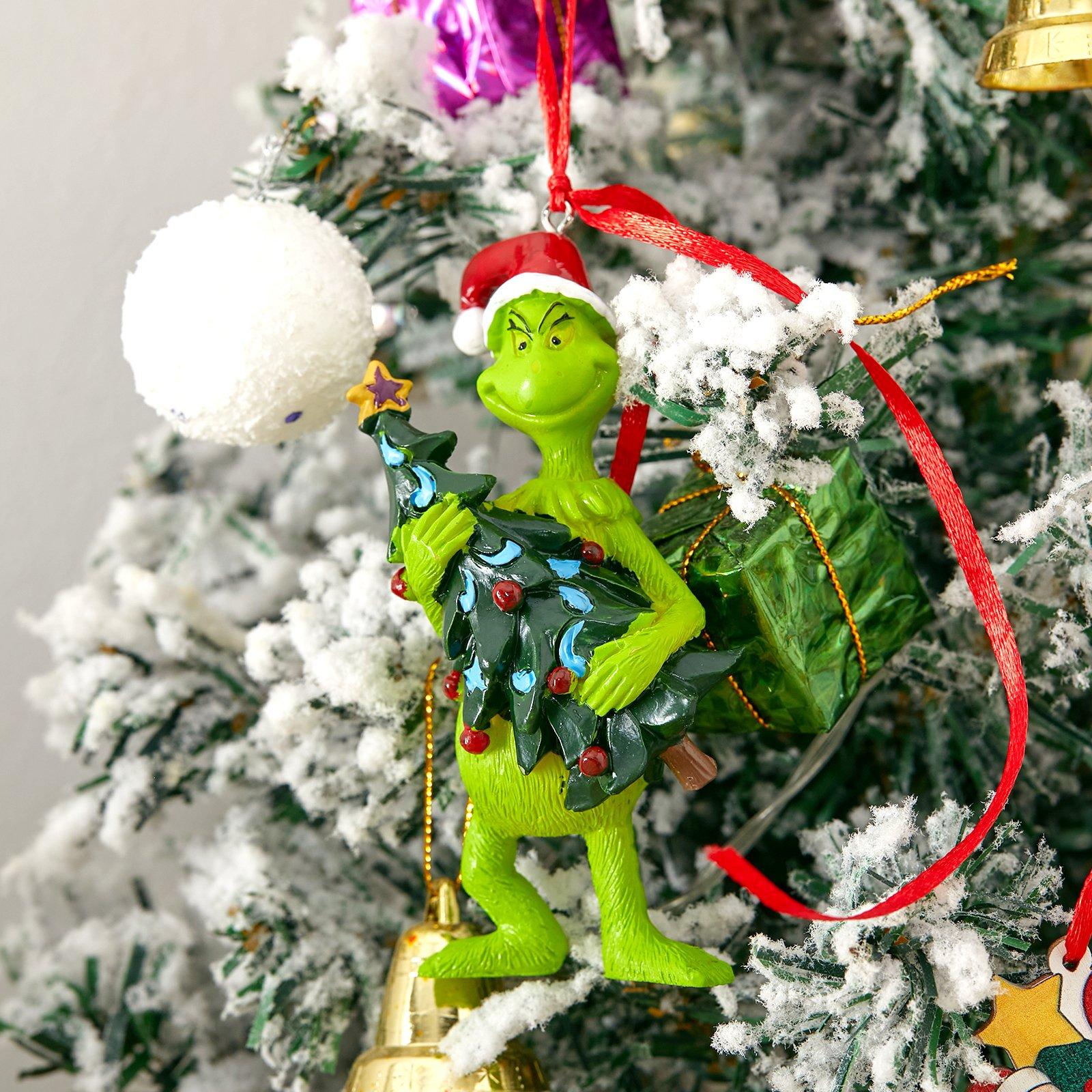 Green - LIFE IDEAS - Resin Grinch Hanging Ornament - 2