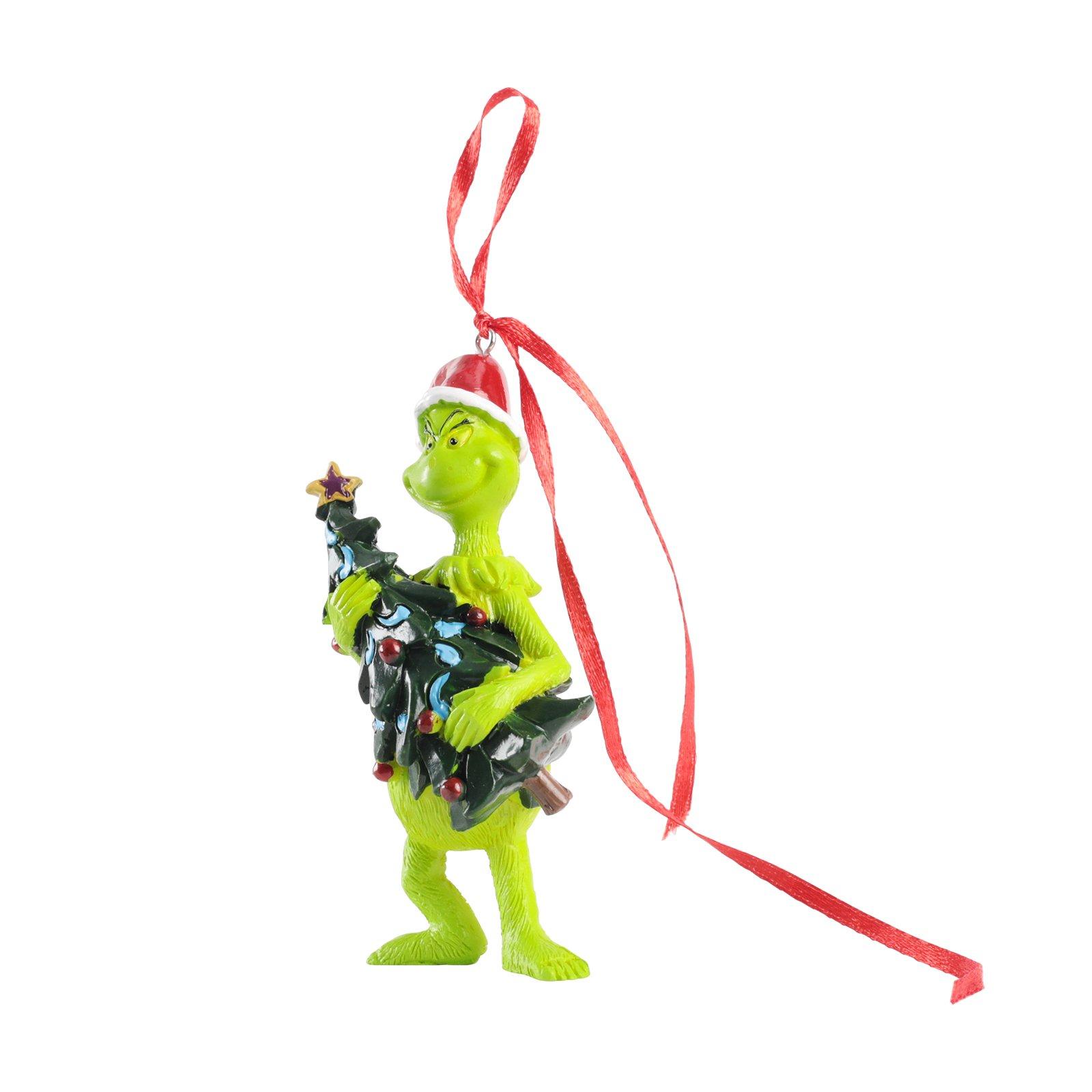 Green - LIFE IDEAS - Resin Grinch Hanging Ornament - 4