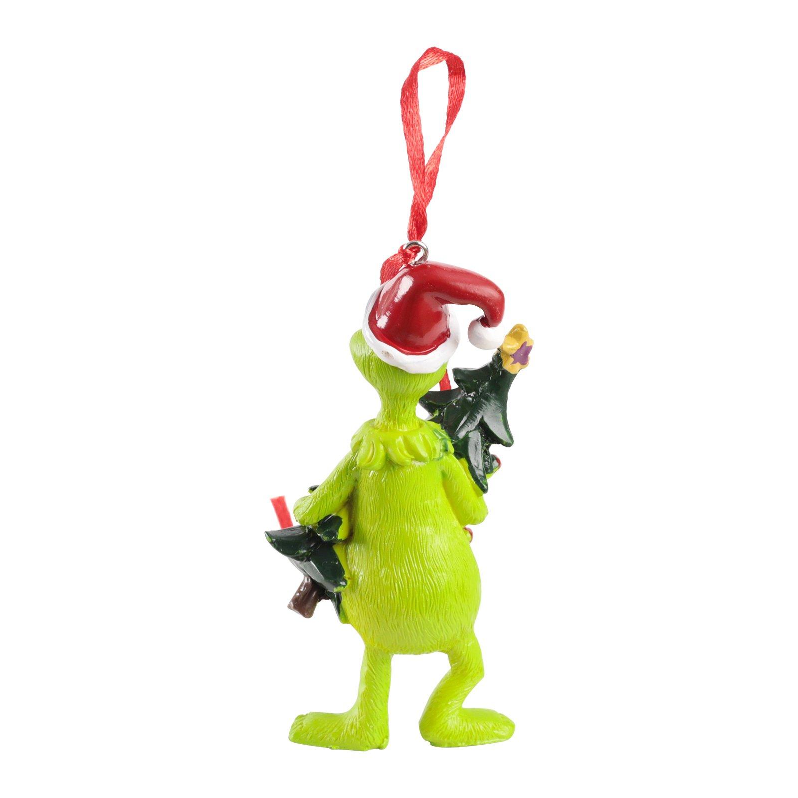 Green - LIFE IDEAS - Resin Grinch Hanging Ornament - 5