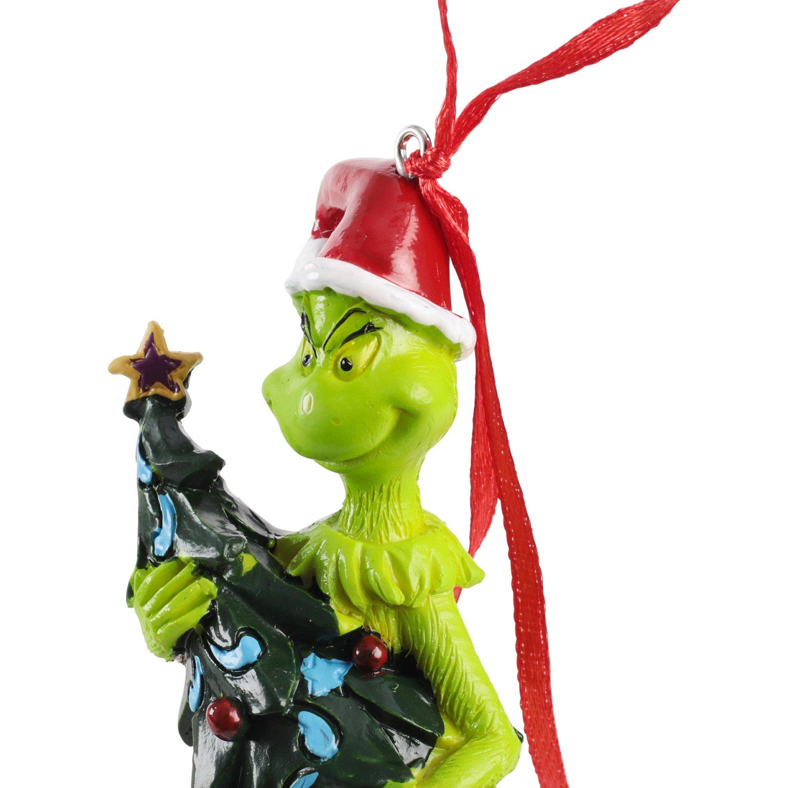 Green - LIFE IDEAS - Resin Grinch Hanging Ornament - 6