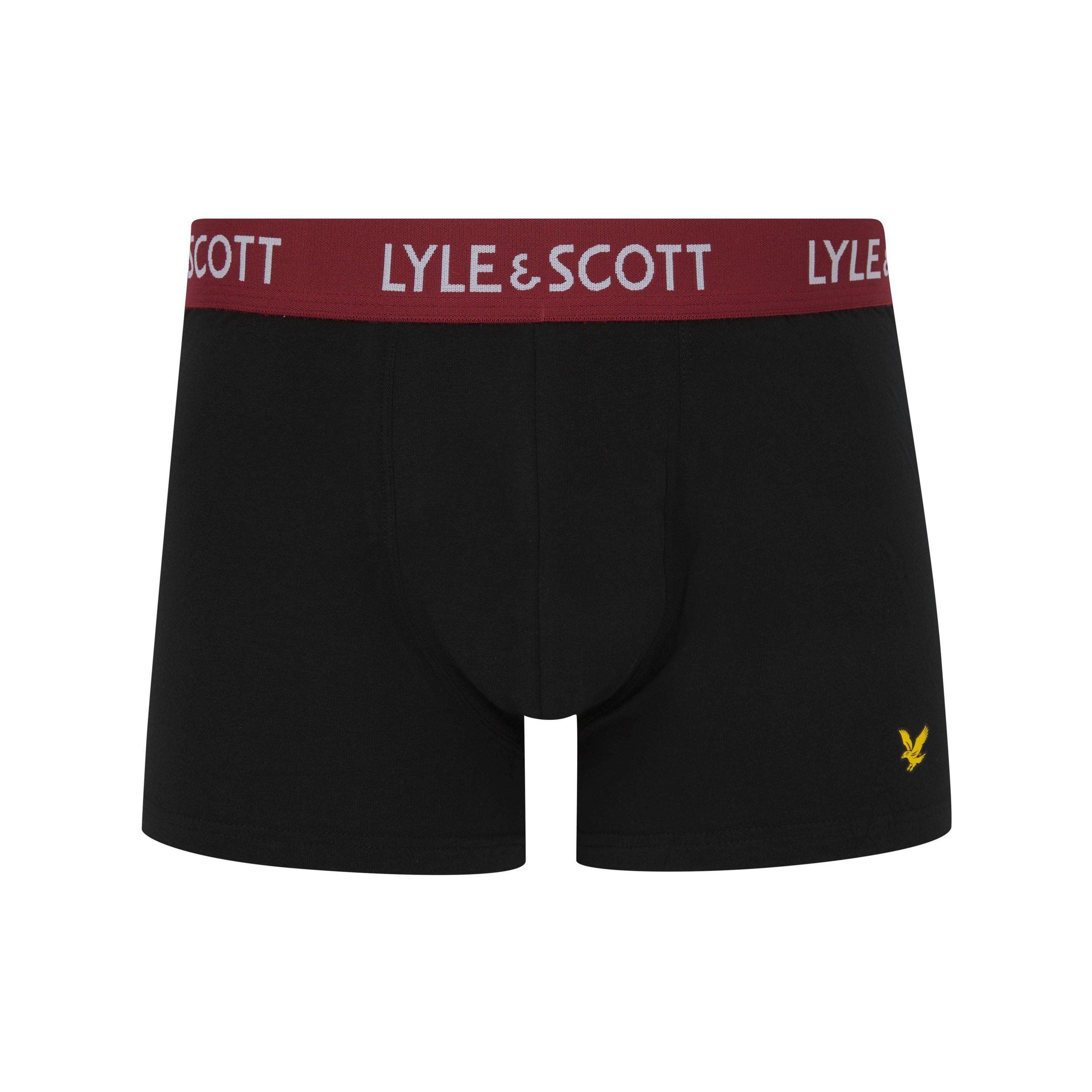 Black Multi - Lyle and Scott - Men's Trunk Clothing - 2