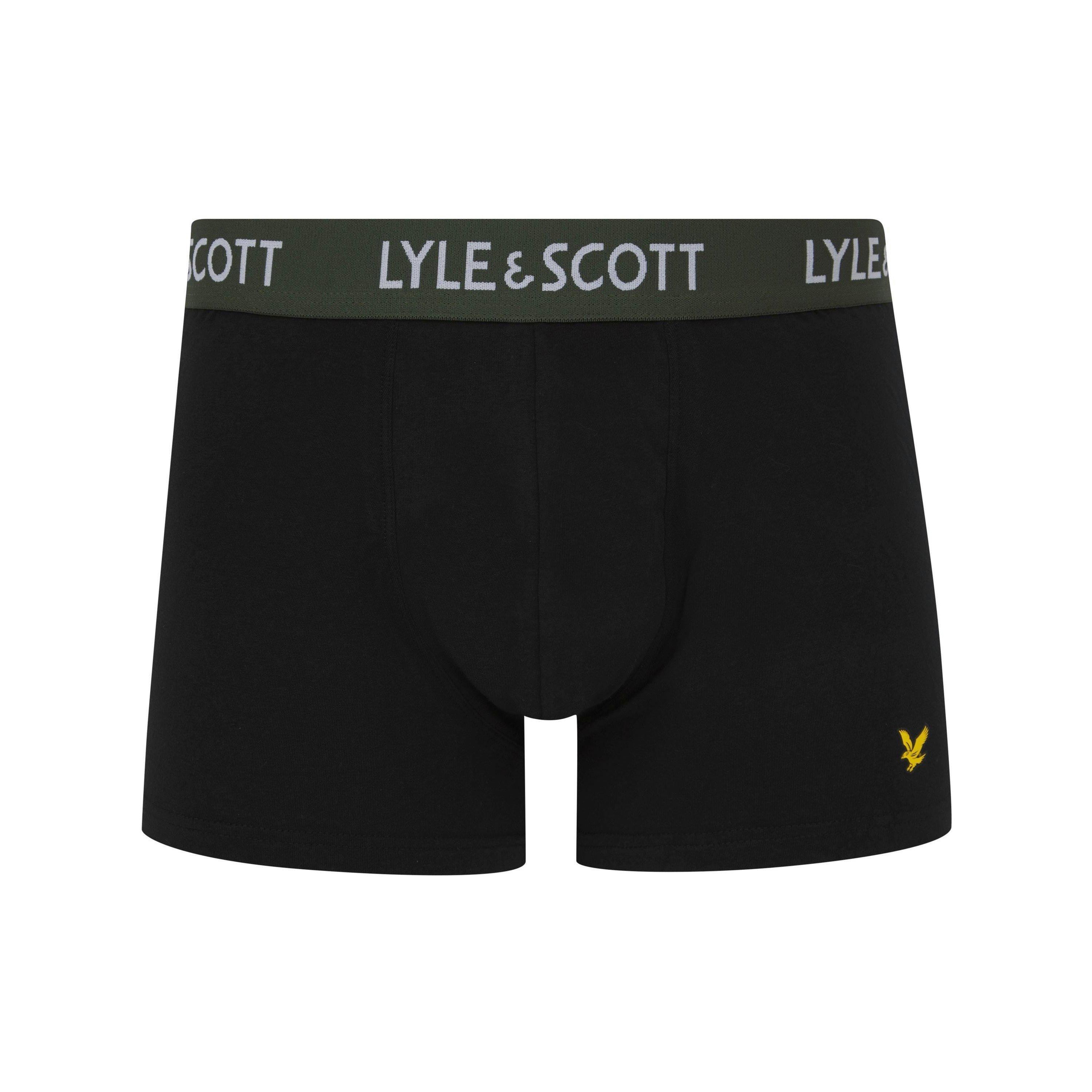 Black Multi - Lyle and Scott - Men's Trunk Clothing - 3