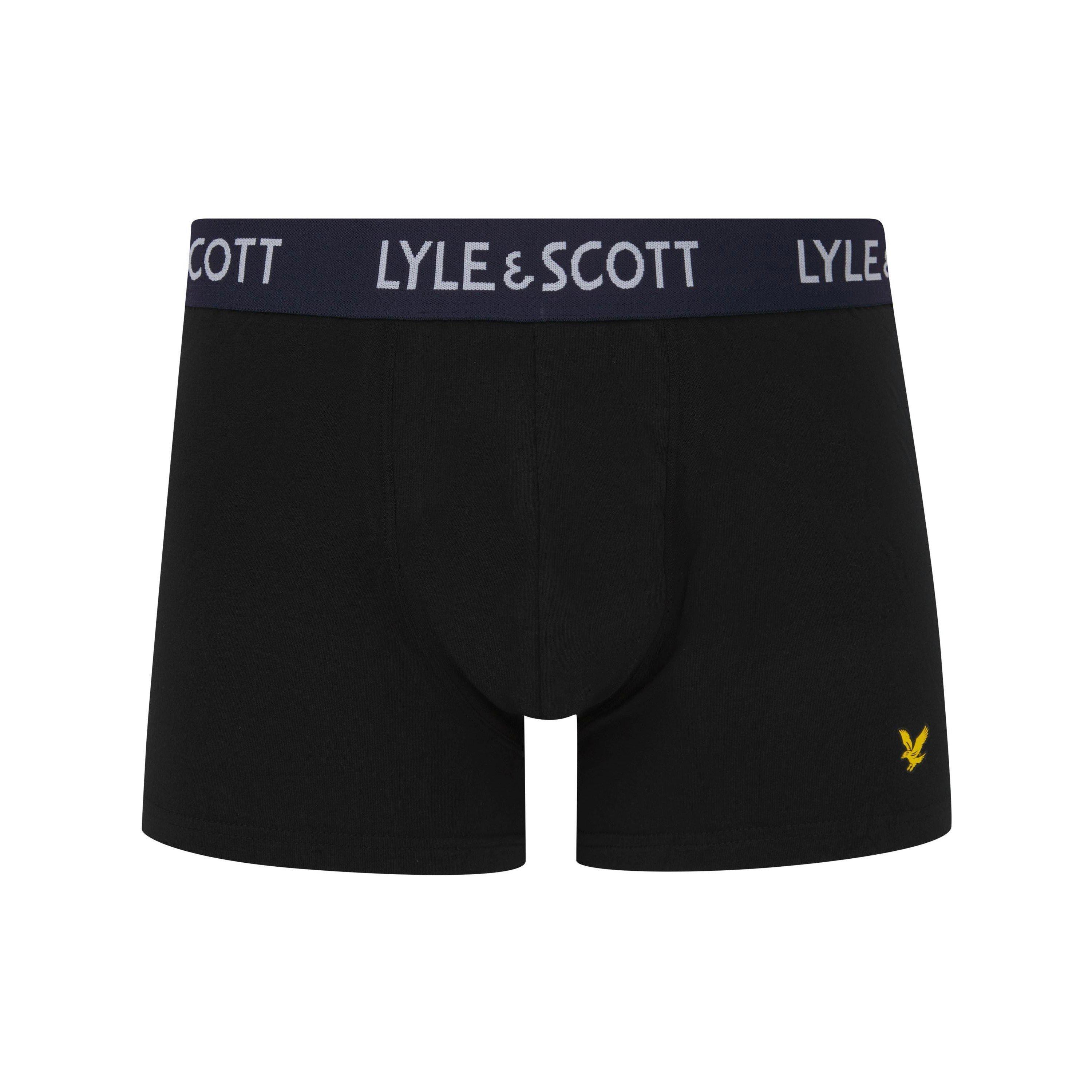 Black Multi - Lyle and Scott - Men's Trunk Clothing - 4
