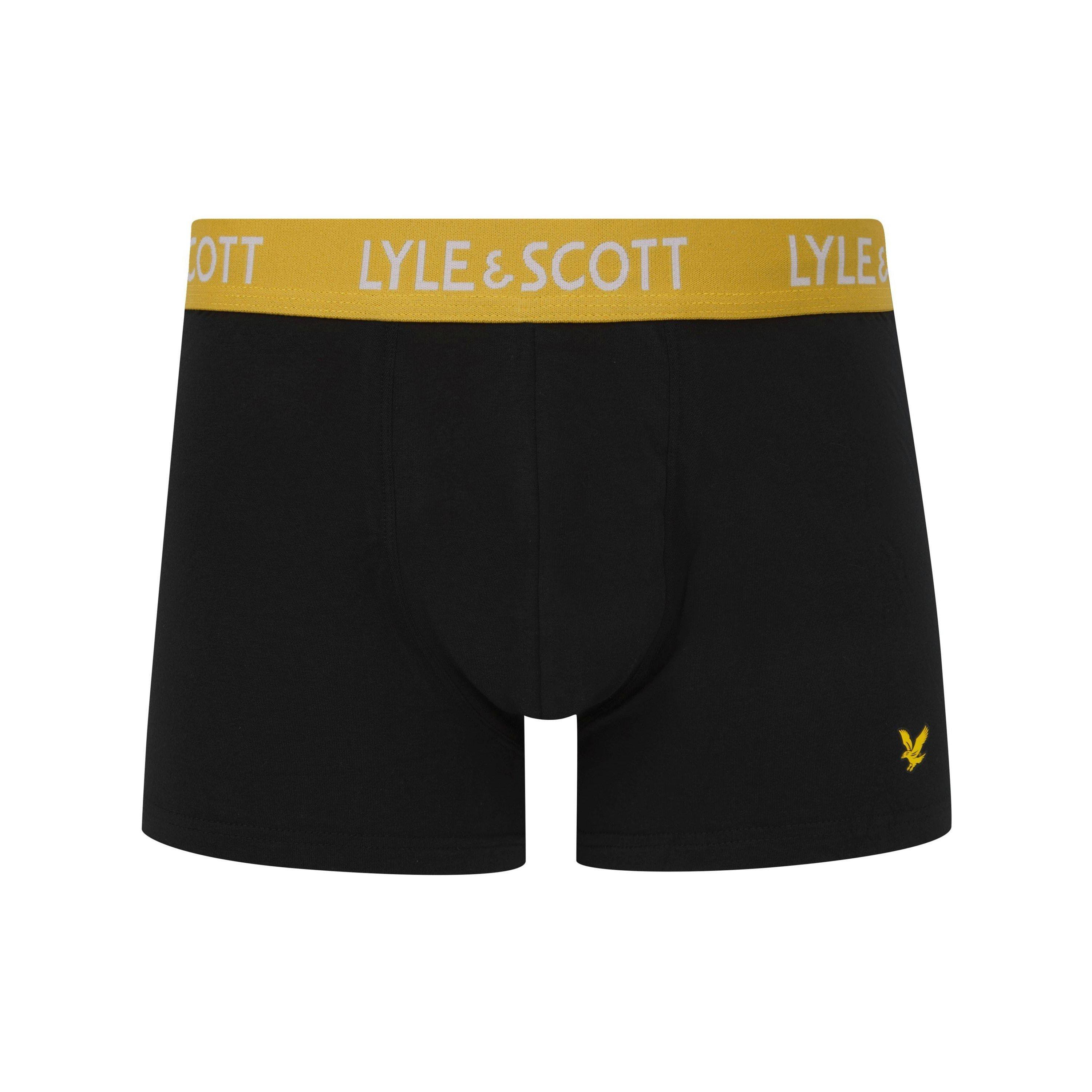 Black Multi - Lyle and Scott - Men's Trunk Clothing - 6