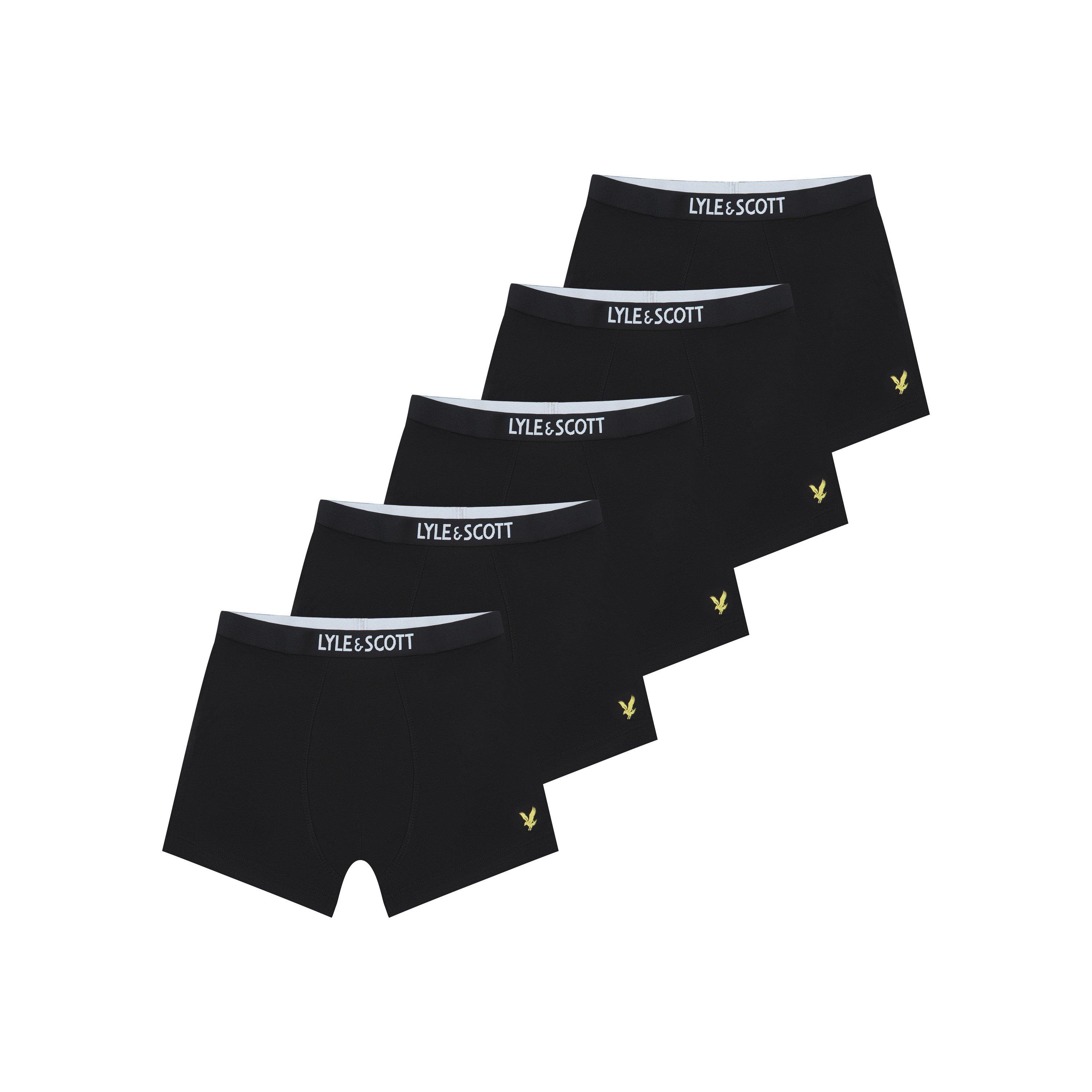Black - Lyle and Scott - LS Underwear 5-Pack Juniors - 1