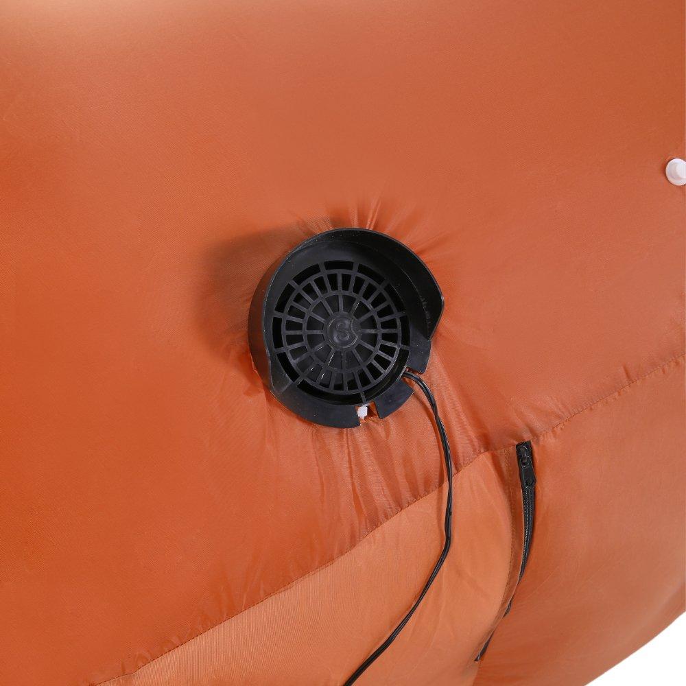 Brown - LIFE IDEAS - 1.8m Inflatable Pirate Santa Decoration - 8