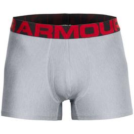 Under Armour Under Tech 3inch 2 Pack Boxers Mens