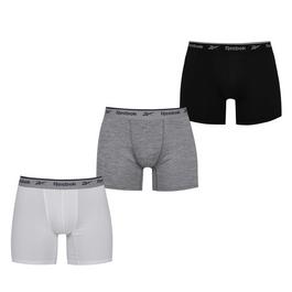 Reebok 3 Pack Boxer Shorts Mens