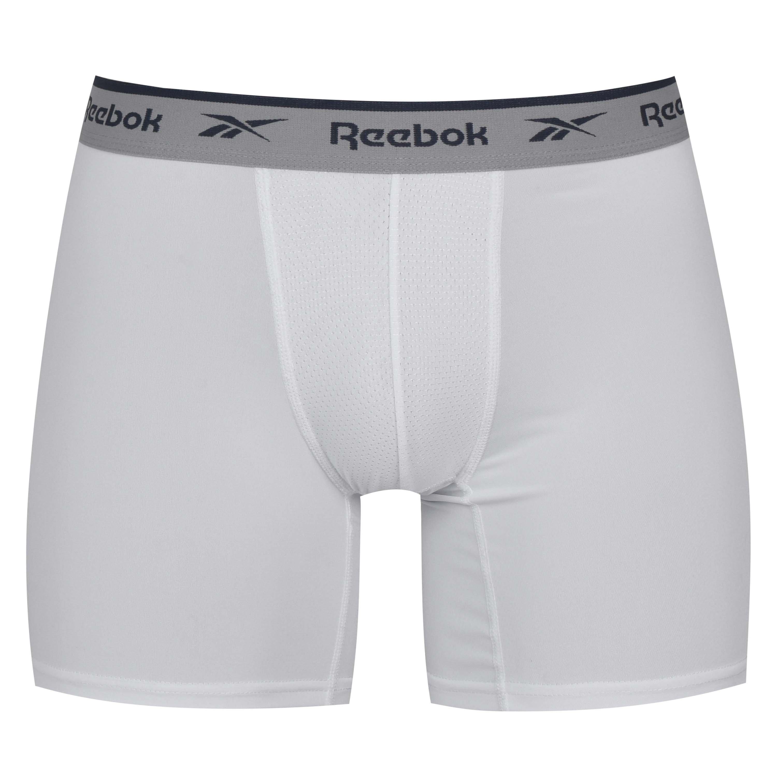 Reebok 3 Pack Boxer Shorts Mens Koffer Sports Direct